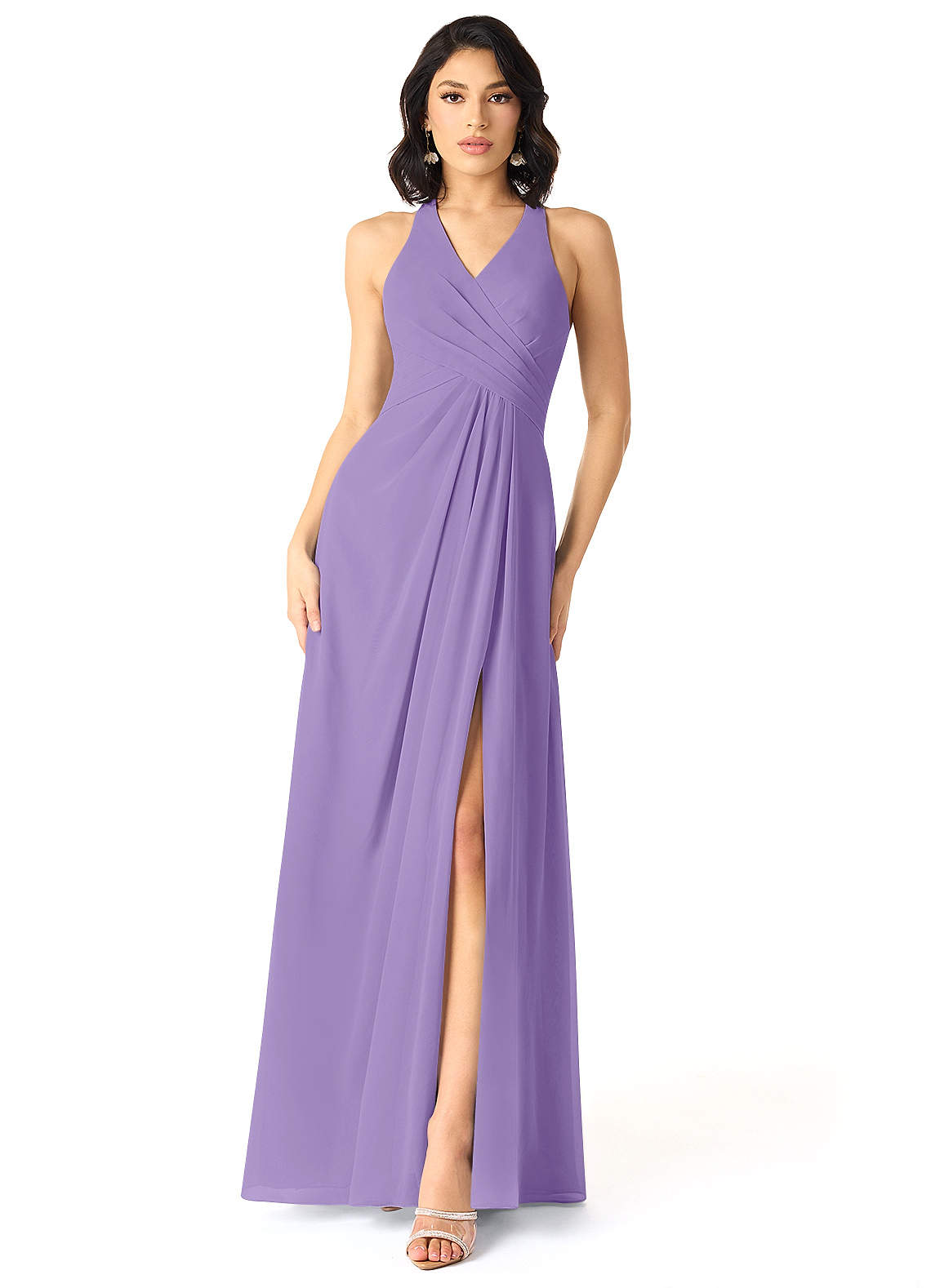 Azazie Danica Tahiti Chiffon Bridesmaid Dresses | Azazie