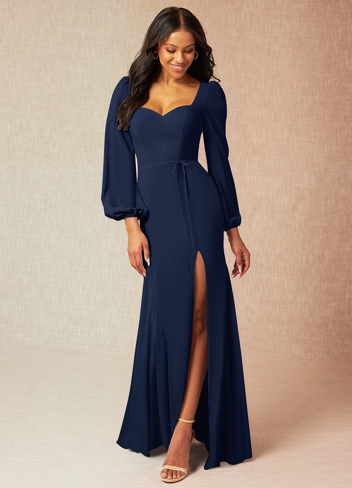 Robe sirene best sale bleu marine