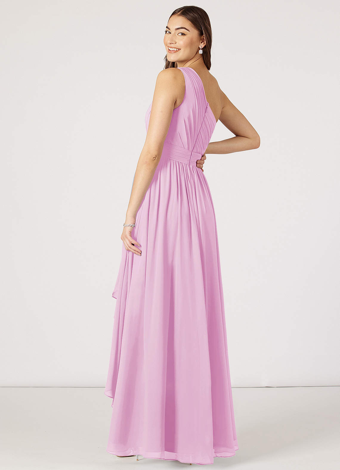 Candy Pink Azazie Mathilda Bridesmaid Dresses | Azazie