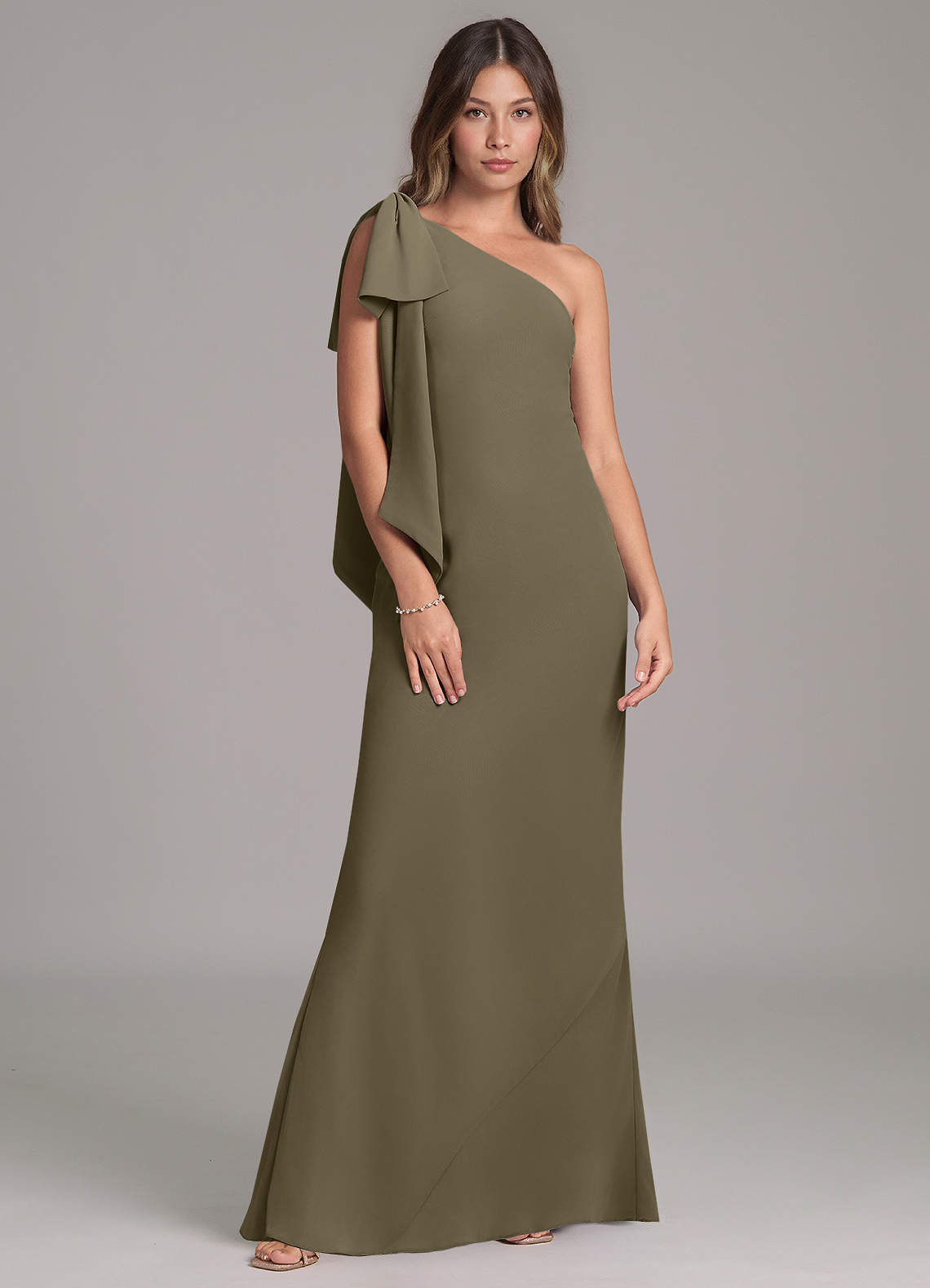 willow green bridesmaid dresses Azazie Capri