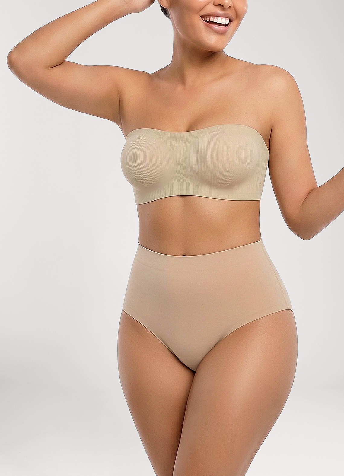 front Strapless Jelly Cup Bra