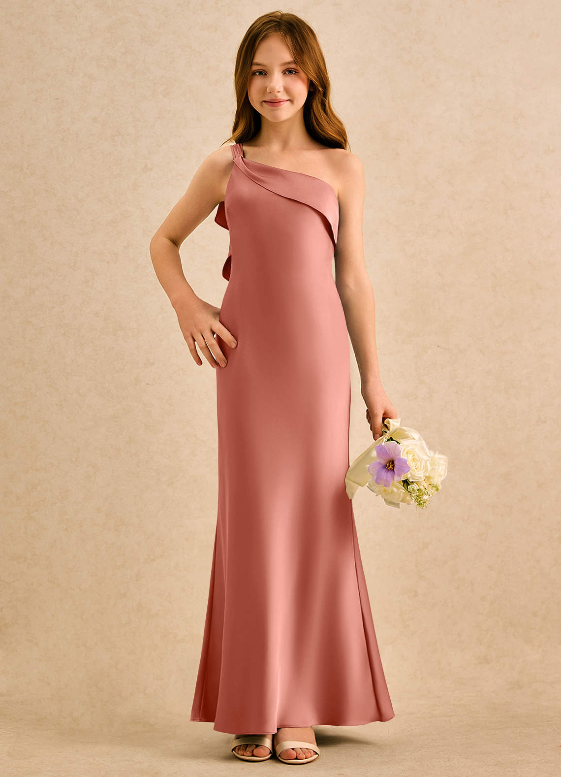 salmon colored formal dresses Long Salmon Pink Dresses Eclipse Formal Gown Salmon Pink  Runway Goddess
