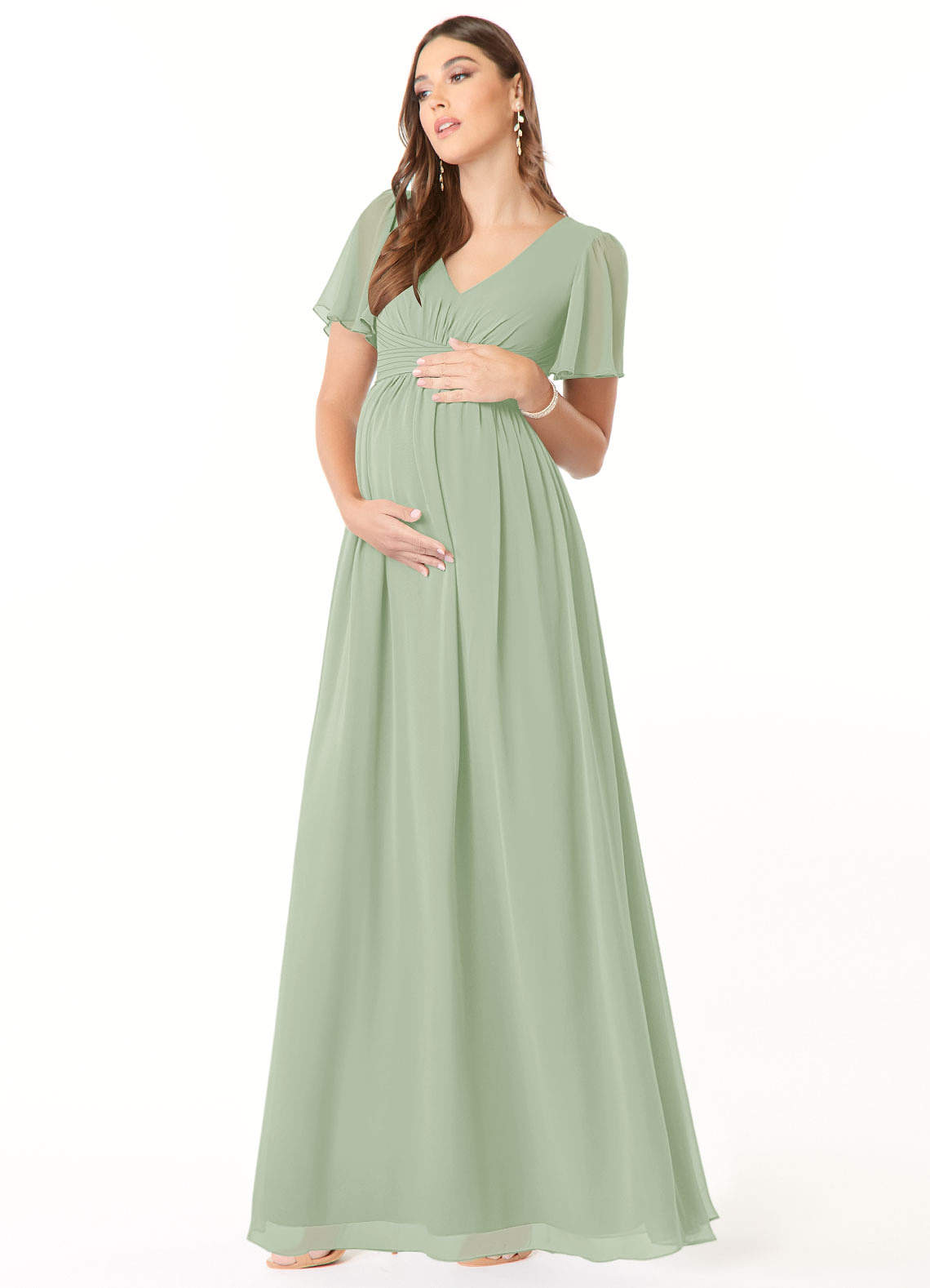 maternity bridesmaid dress