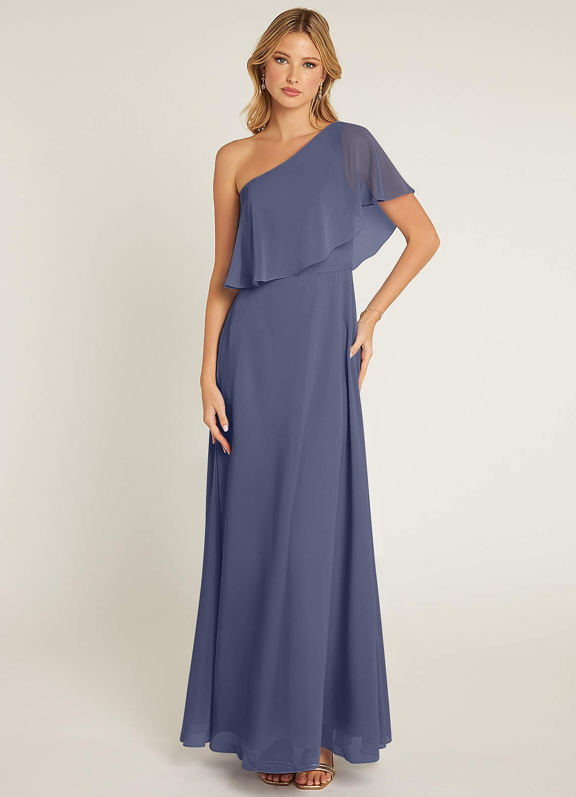 Azazie stormy outlet bridesmaid dress