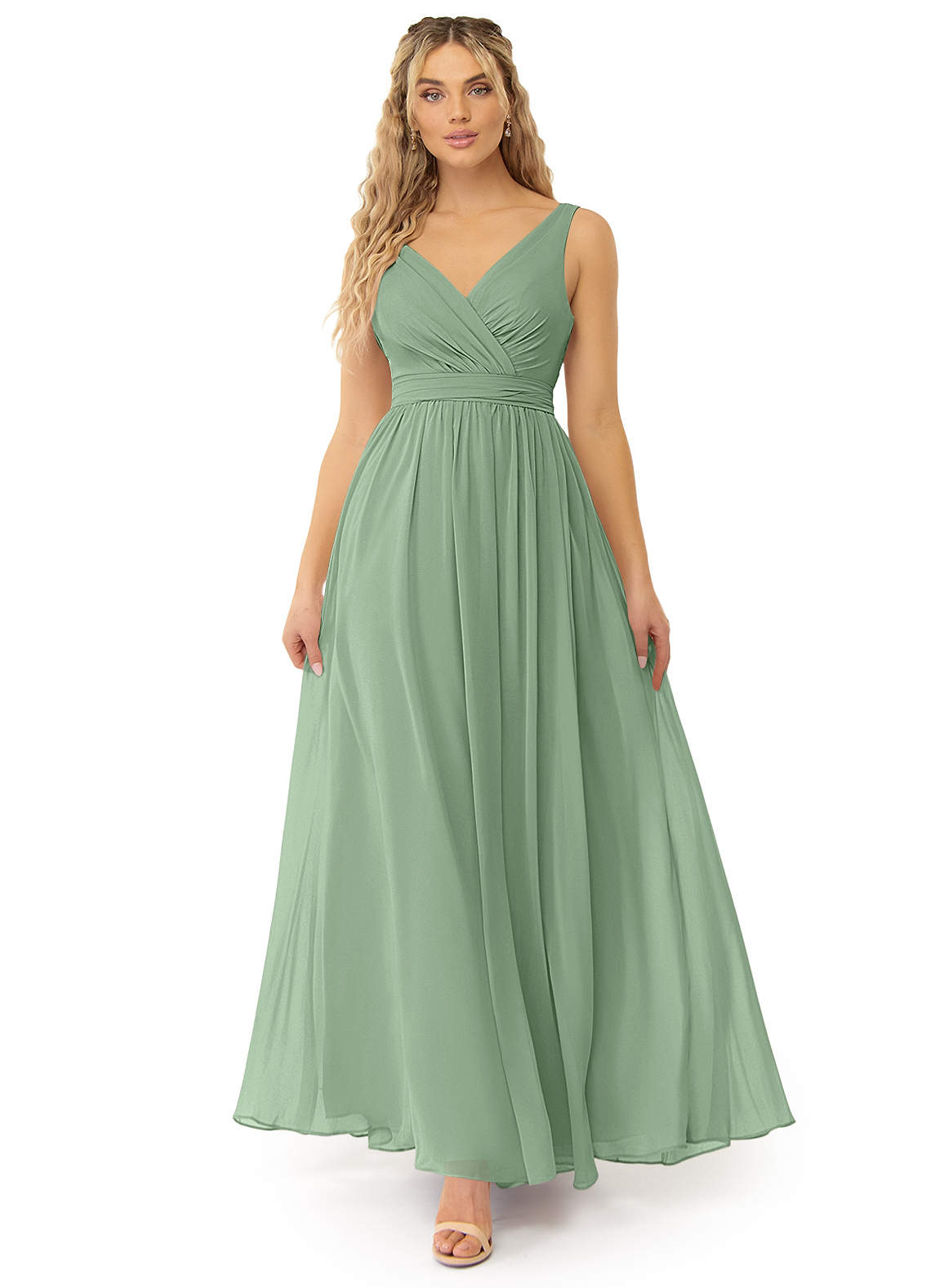 Matcha Kora Try-on Dress Sample Dress Bridesmaid Dresses | Azazie