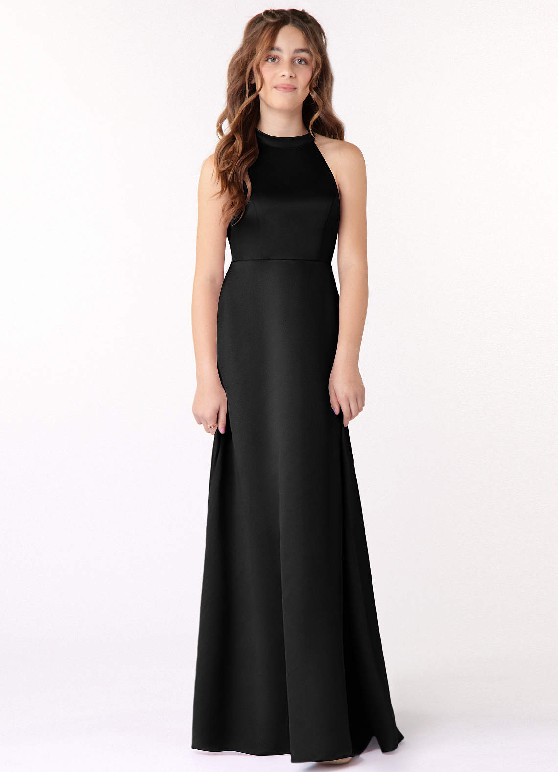 bridesmaid dress juniors black formal dress