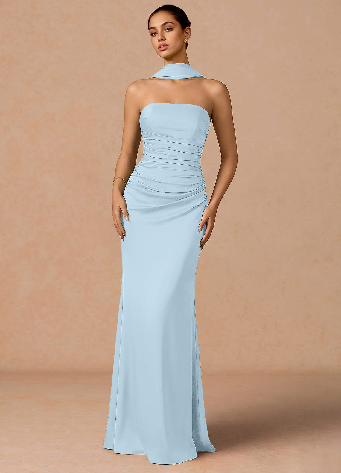 brown maxi slip dress Cordon Bronze Satin - XS Size - Women's Dresses Iva Mini Dress Black top-brands-21835 Color:Sky Blue Velvet with Clear Iridescent Sequins 88cm (33