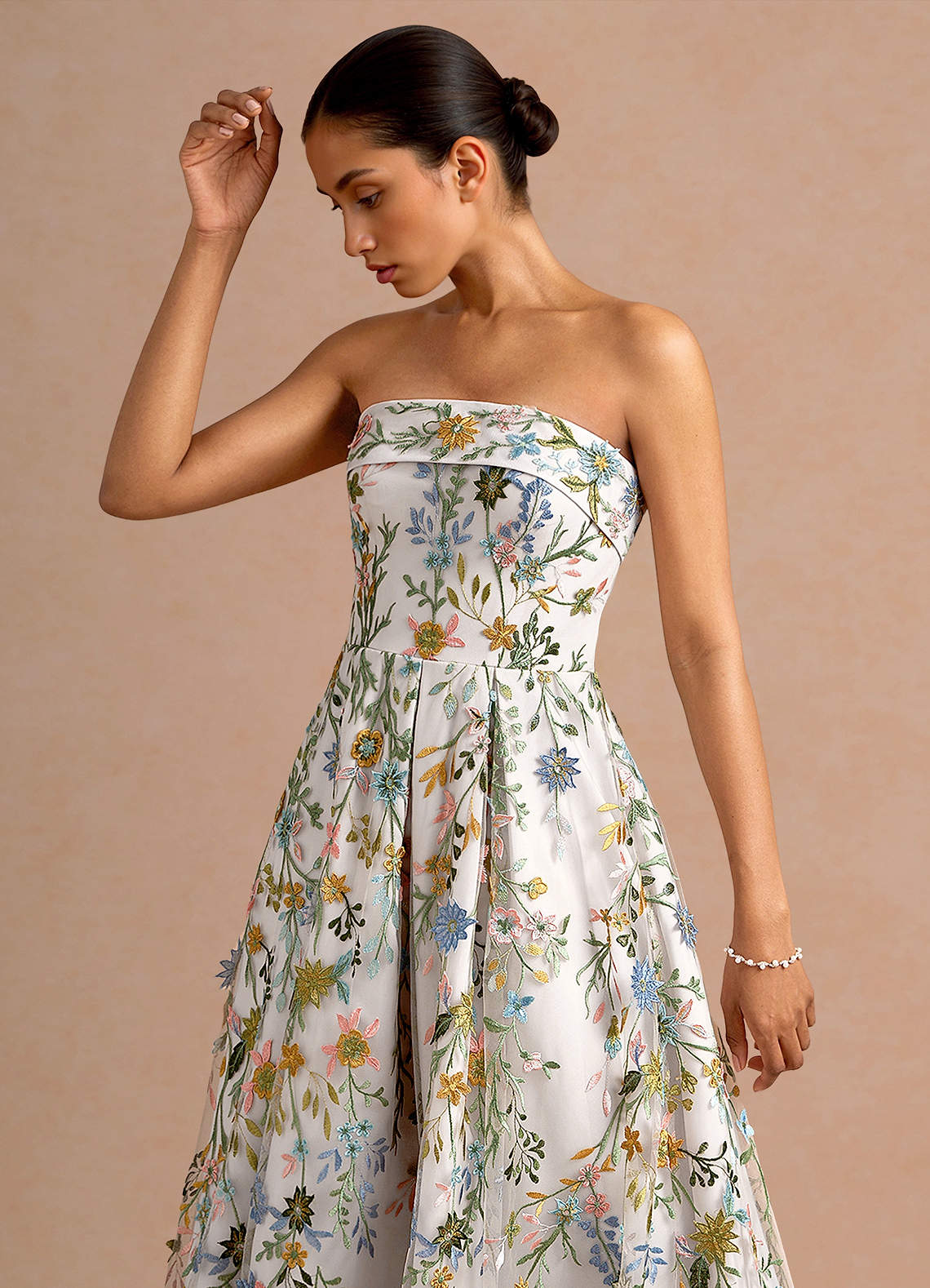 chinese dress ladies EVANGELINE dress Tree Poppy Blue