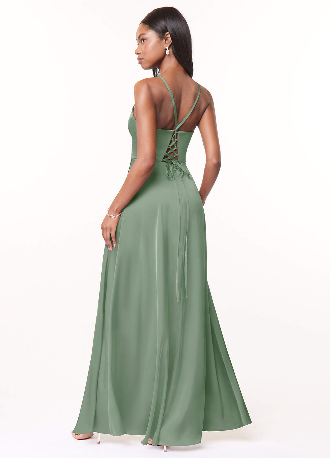 Azazie Maksim Matcha Bridesmaid Dresses | Azazie CA