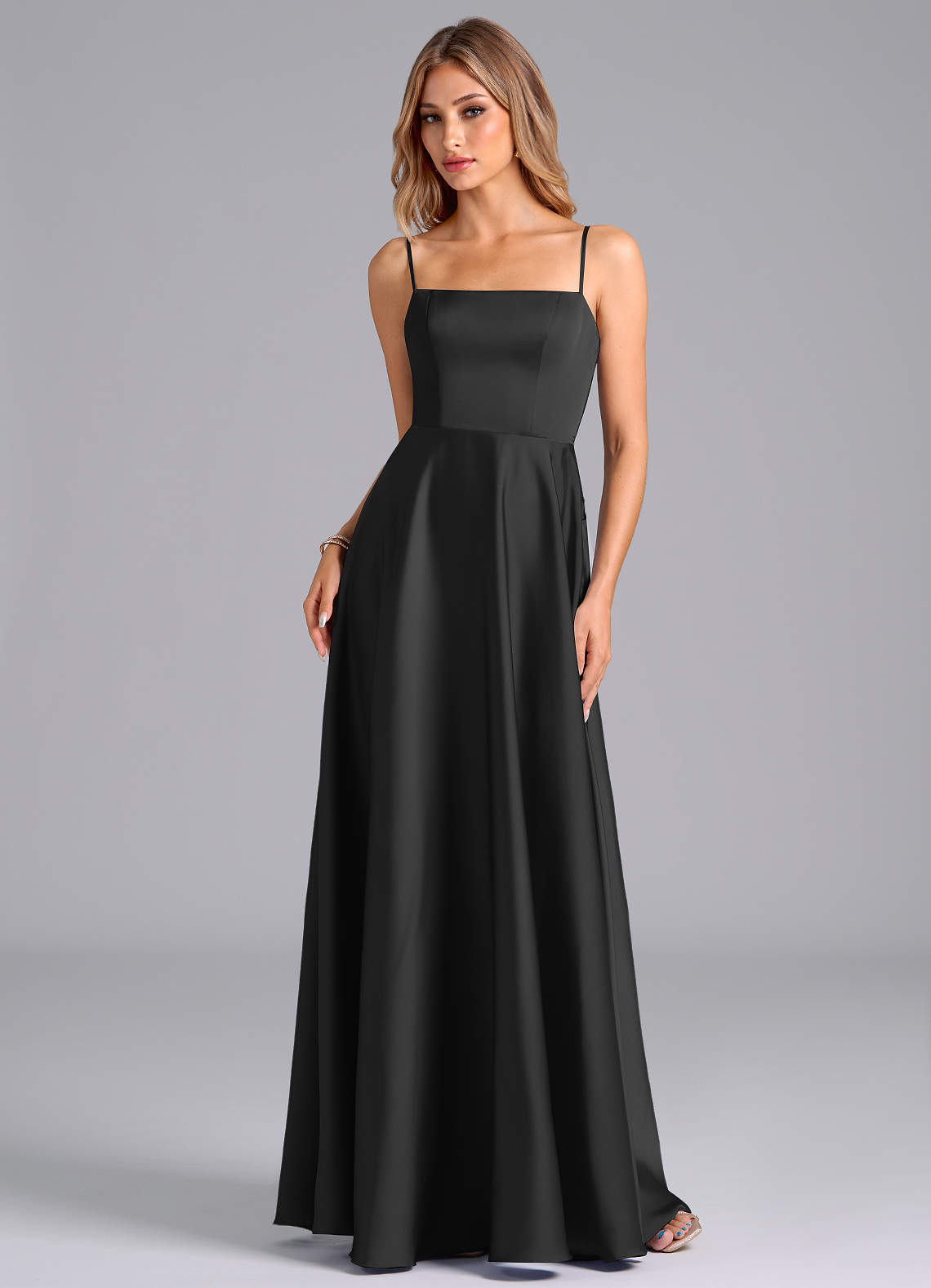 elite bridesmaid dresses Satin Bridesmaid Dress Prom Dress Brown XXL Dillon Espresso by Grace Loves Lace