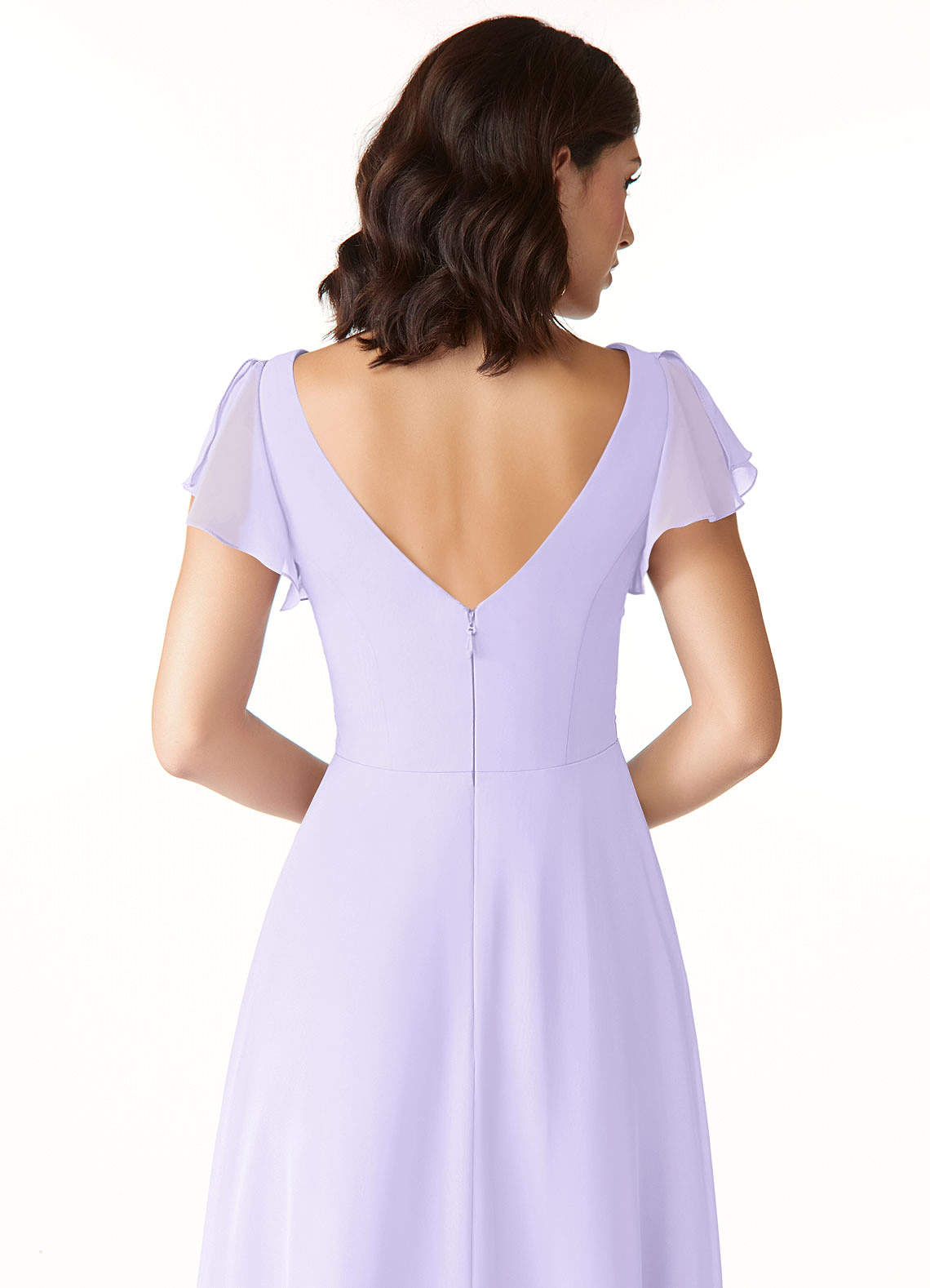 Lilac bridesmaid 2024 dresses short