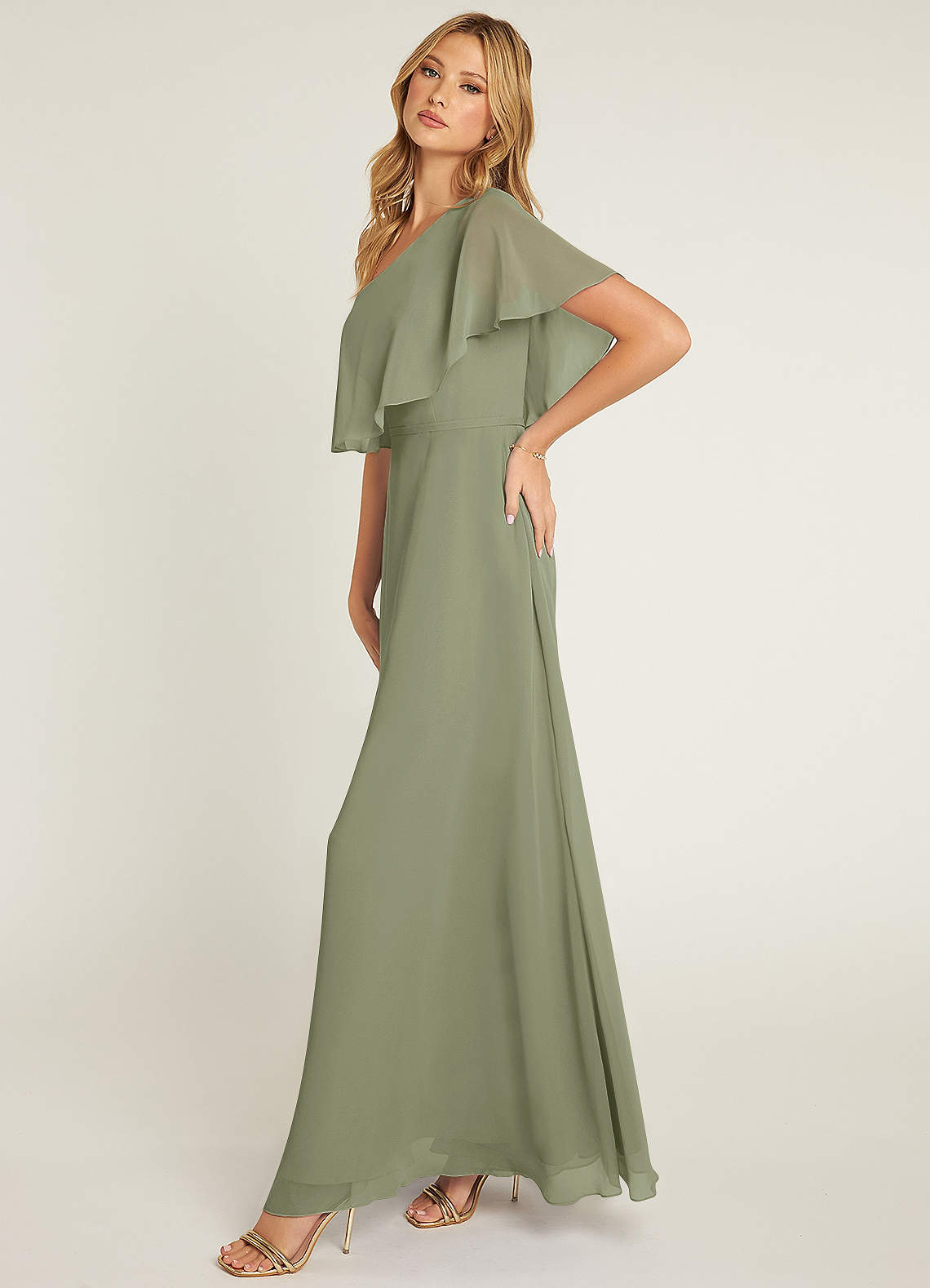 lizzy ruffle maxi dress Elizabeth Tiered Ruffle Maxi Dress Shop American Threads Women's Trendy Online Boutique Dusty Rose / M