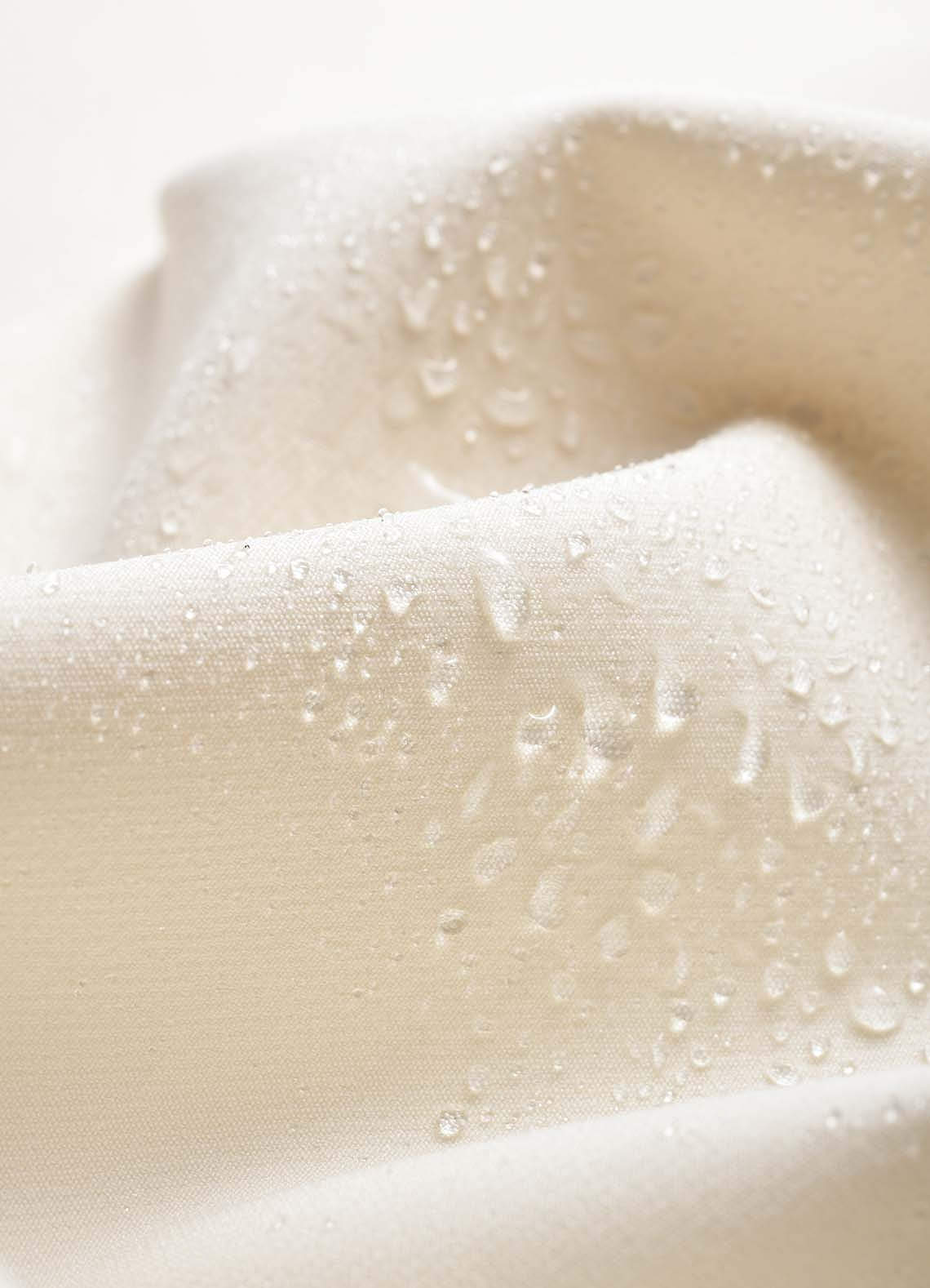 front Whitney Ivory Refined Weave Performance  Cropped Dress Pants