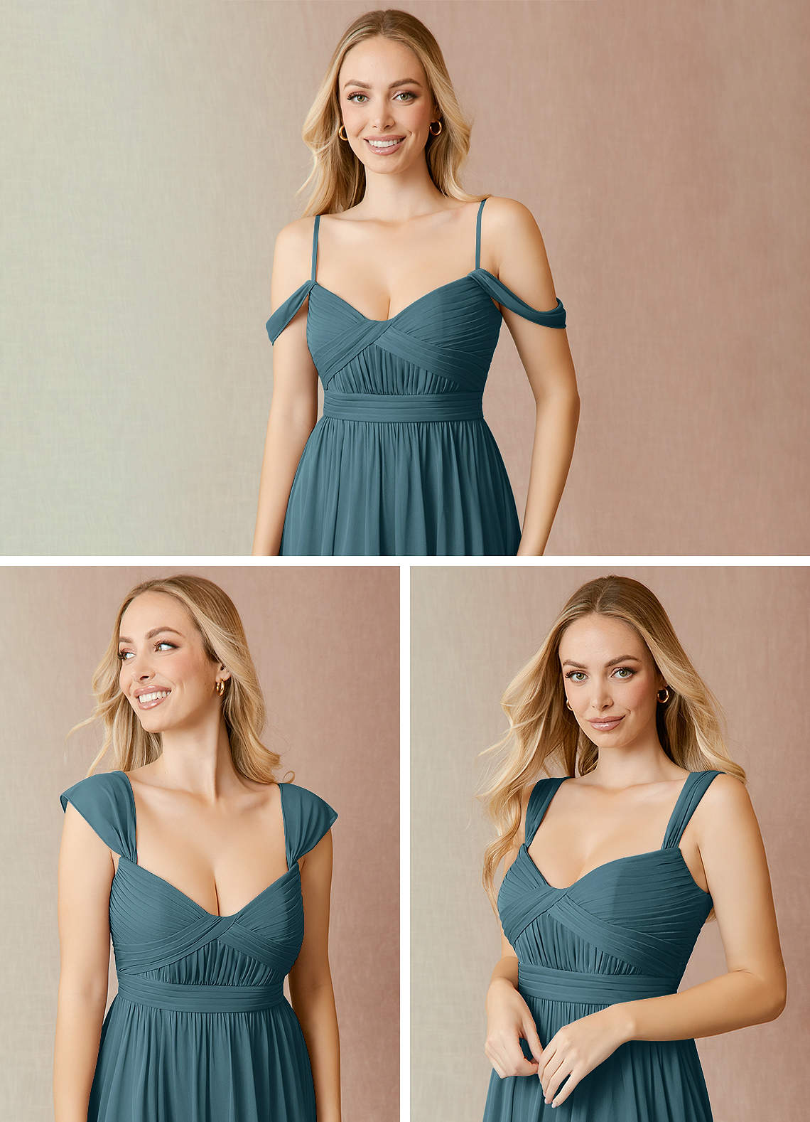 Azazie Reniya Ready to Ship Agave Mesh Bridesmaid Dresses | Azazie Azazie Reniya Ready to Ship Agave Mesh Bridesmaid Dresses | Azazie