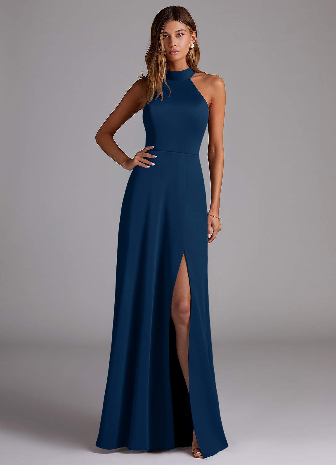 mayra formal satin slit long dress reviews Rent Miss Selfridge Satin Asym Hem Ruffle Dress With Scarf In Black main image 0