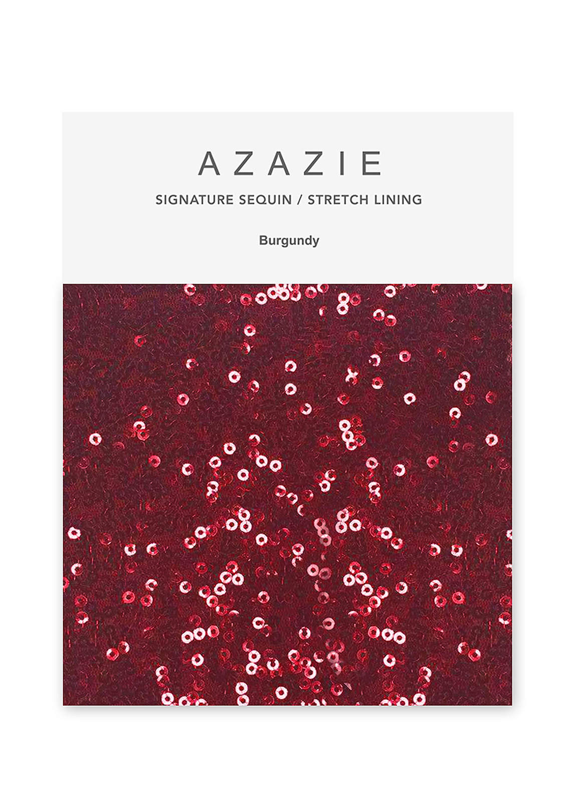 front Azazie Signature Sequin Swatches