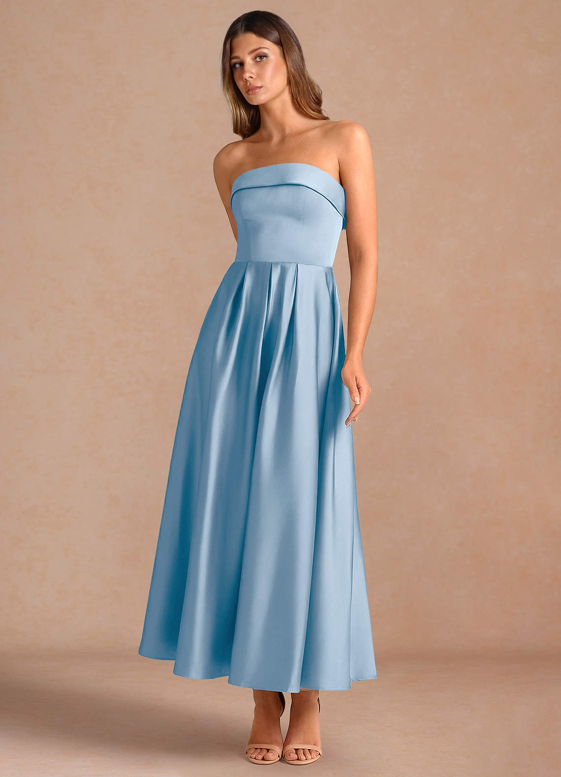 haze blue dress Iseabail Maxi Bridesmaid dress Size:7 3/4 week4325_20251019 blue dress creamyexotica Alexia this floor