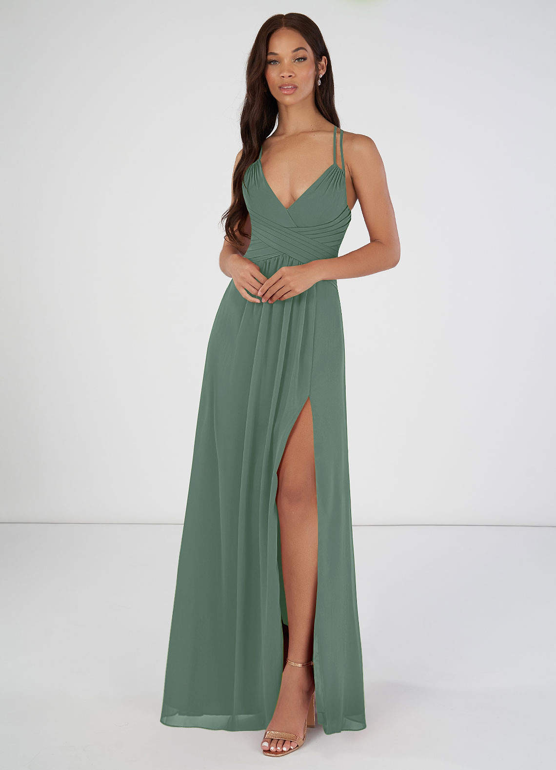 TDY Sage Green Maxi Infinity Dress