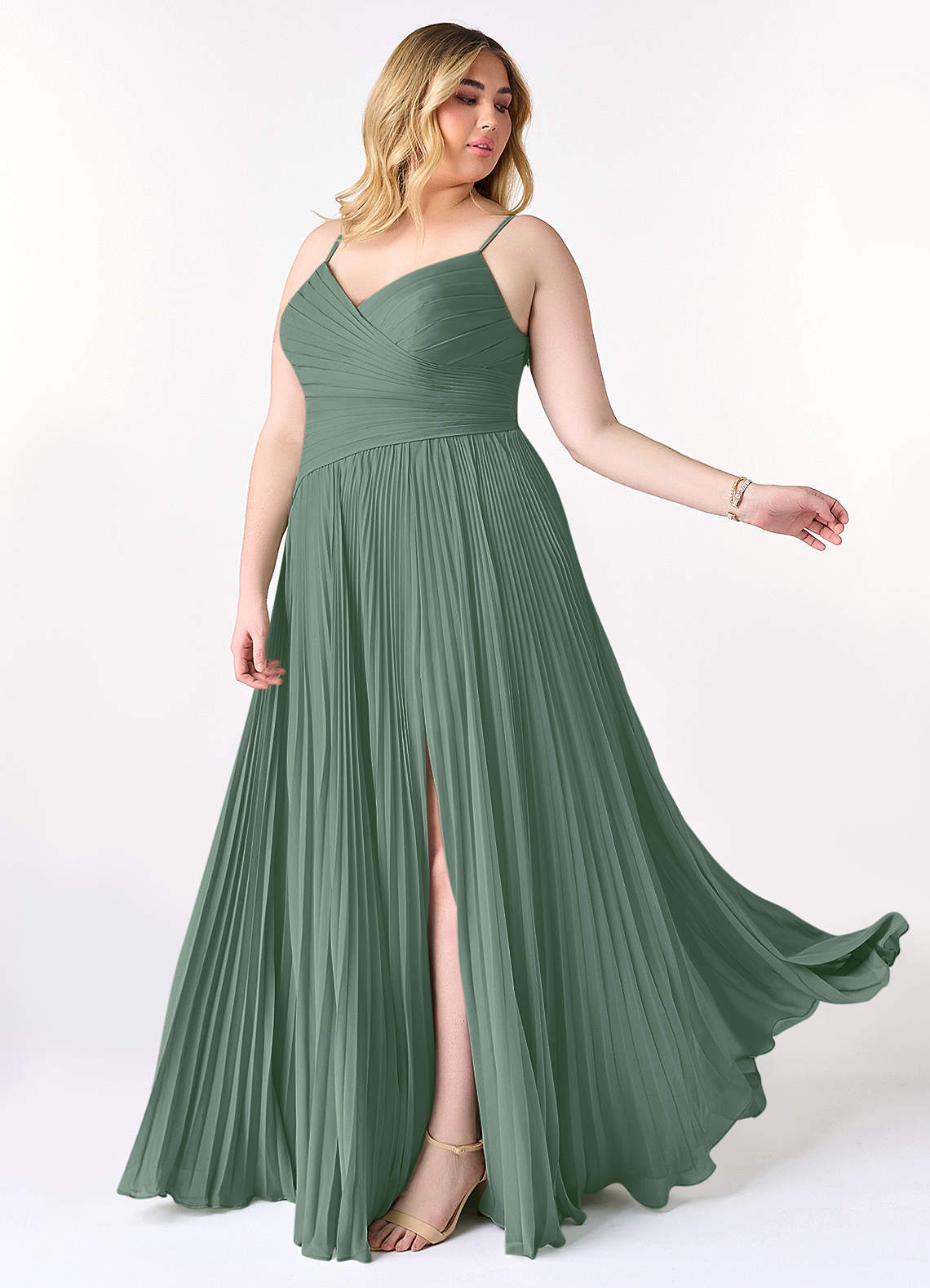 size 26 bridesmaid dresses pretty RUBY|Plus Size Convertible Lace-Up Chiffon Bridesmaid Dress