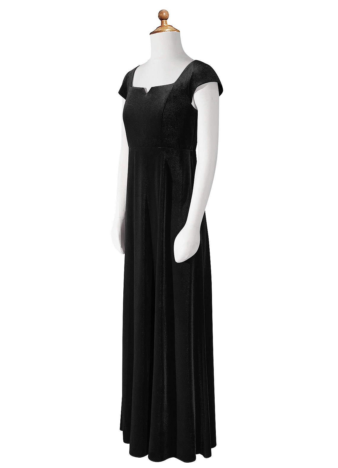 Azazie Gabi Junior Ready to Ship Bridesmaid Dress in Black | Azazie UK