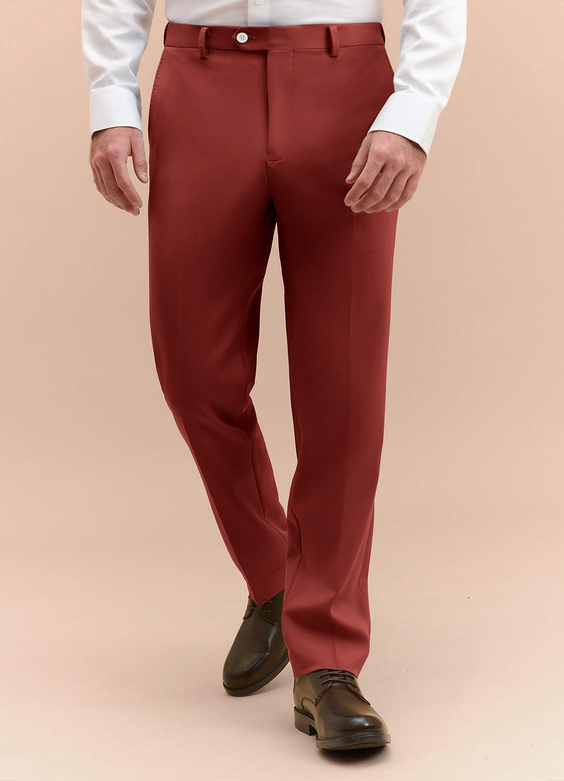 front James Terracotta Pantalon habillé