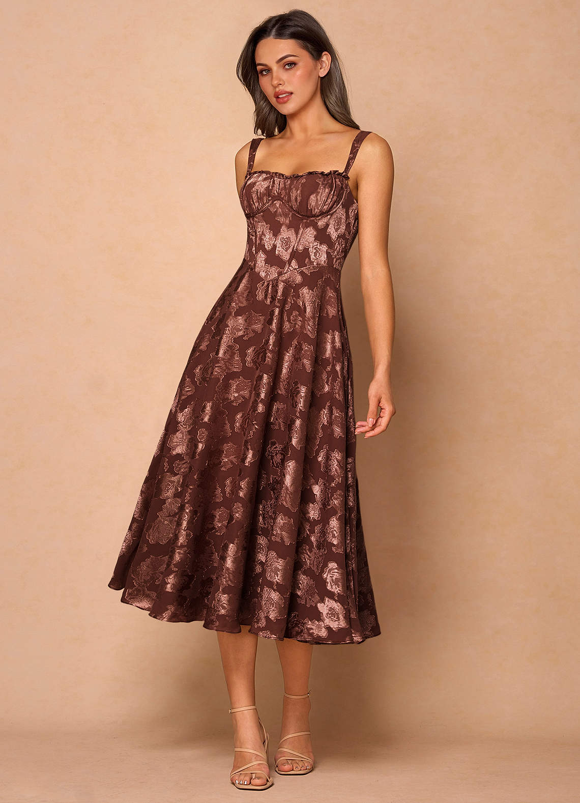 Vestido Mocha Coco Midi Sylvie image1