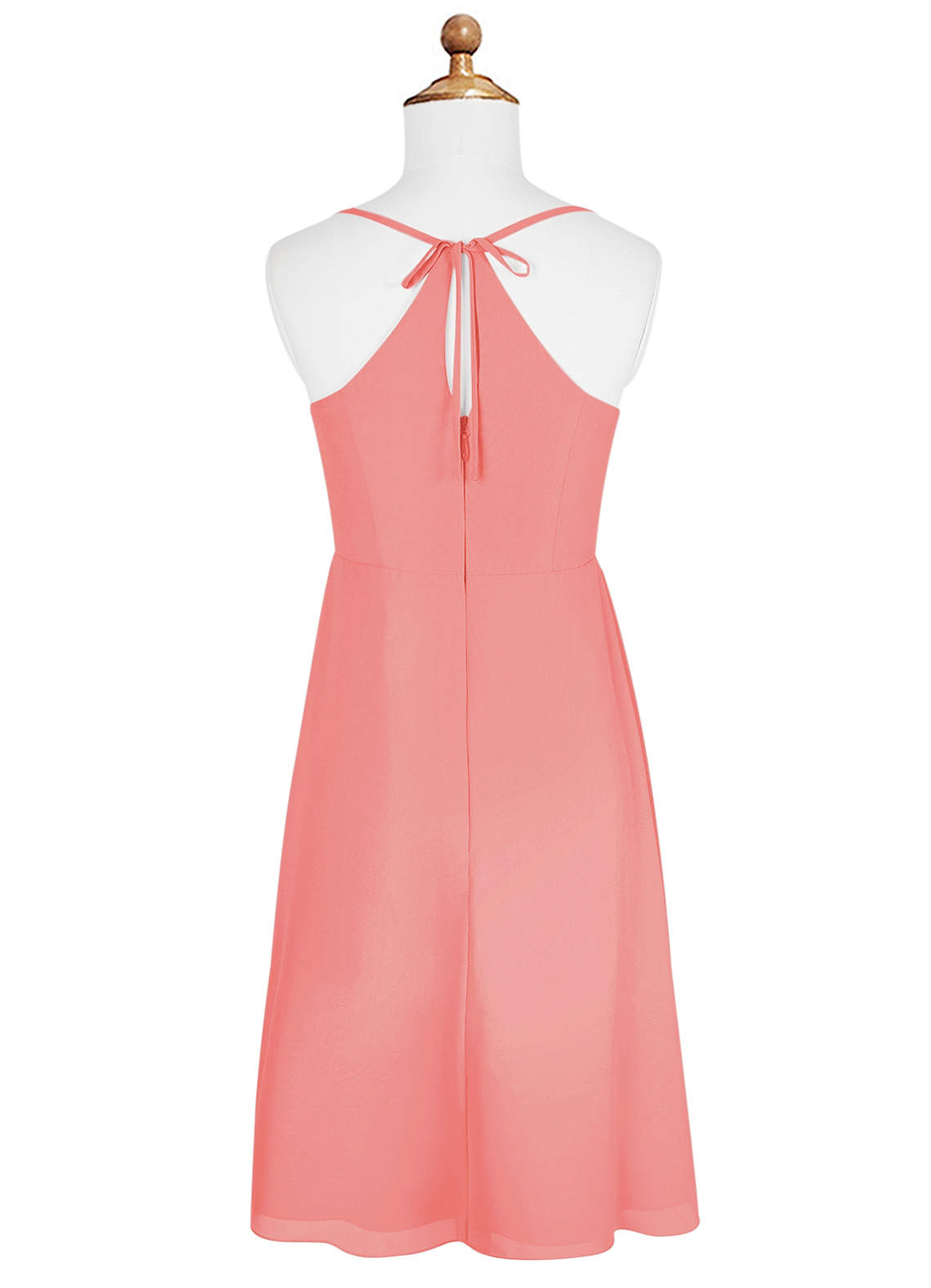 Azazie Doll Junior Ready to Ship Bridesmaid Dress in Coral | Azazie Azazie Doll Junior Ready to Ship Bridesmaid Dress in Coral | Azazie