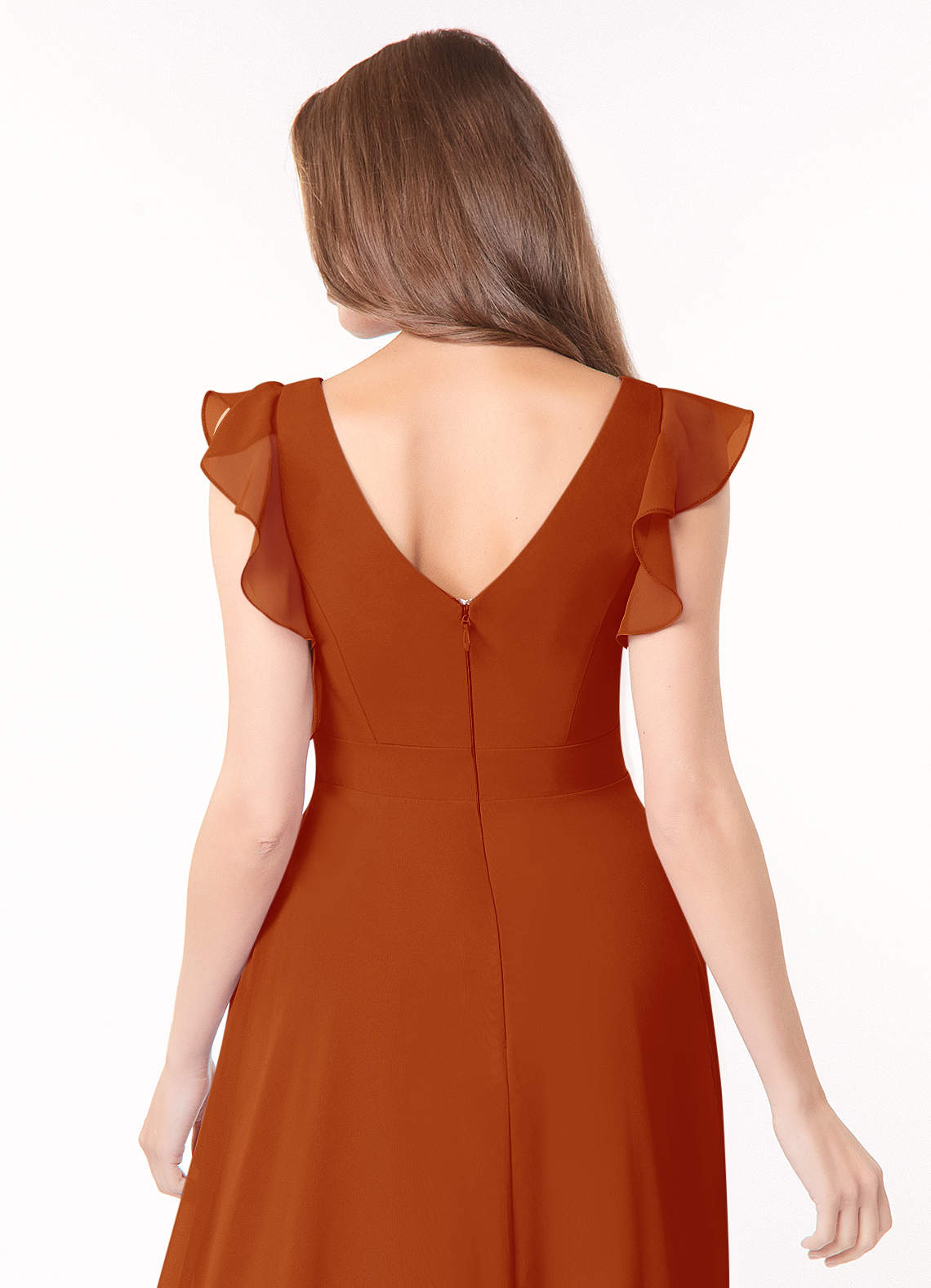 Azazie Rumi Paprika Bridesmaid Dresses Azazie