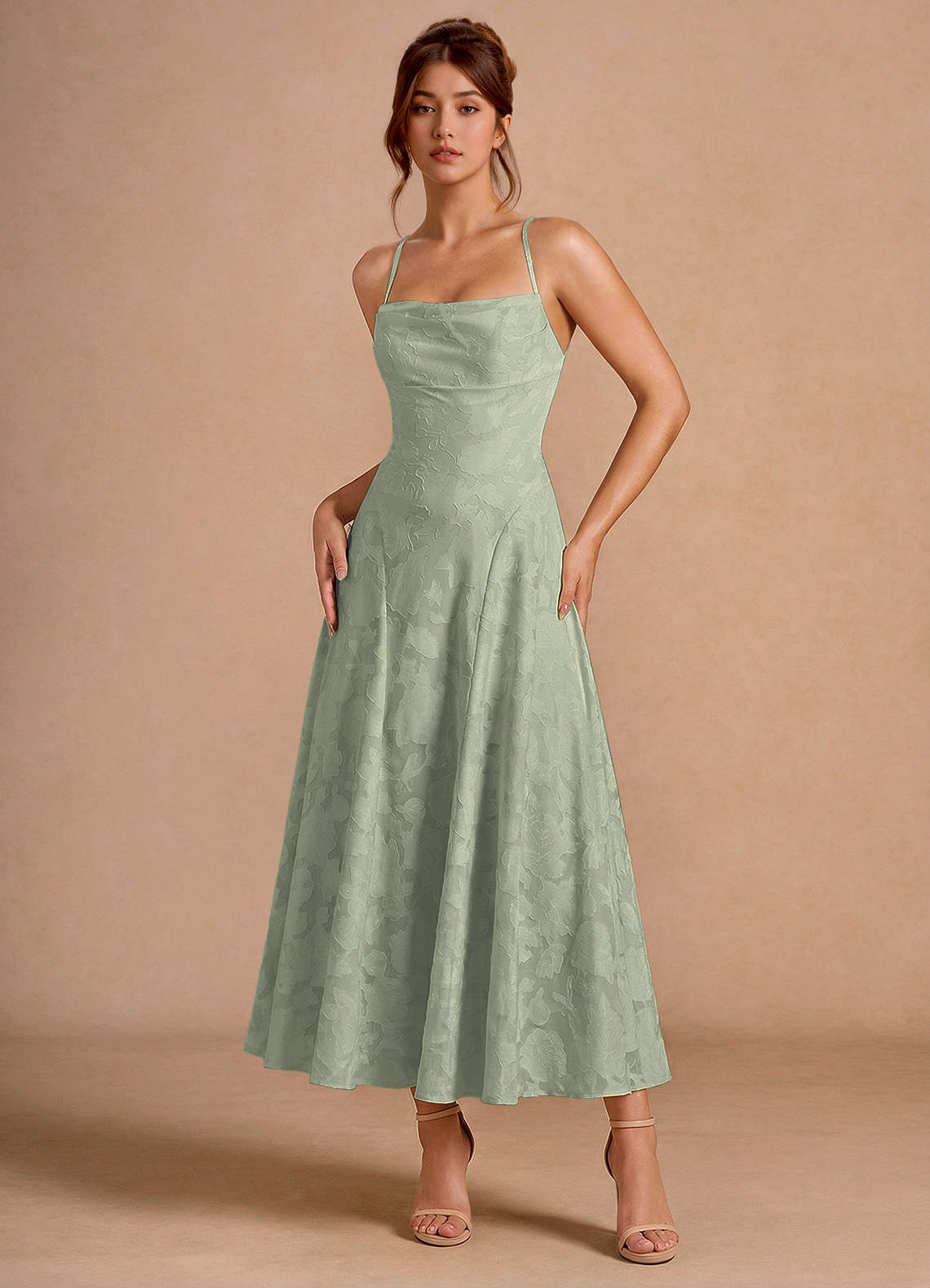 Irelia Pistaasi Maxi mekko image3