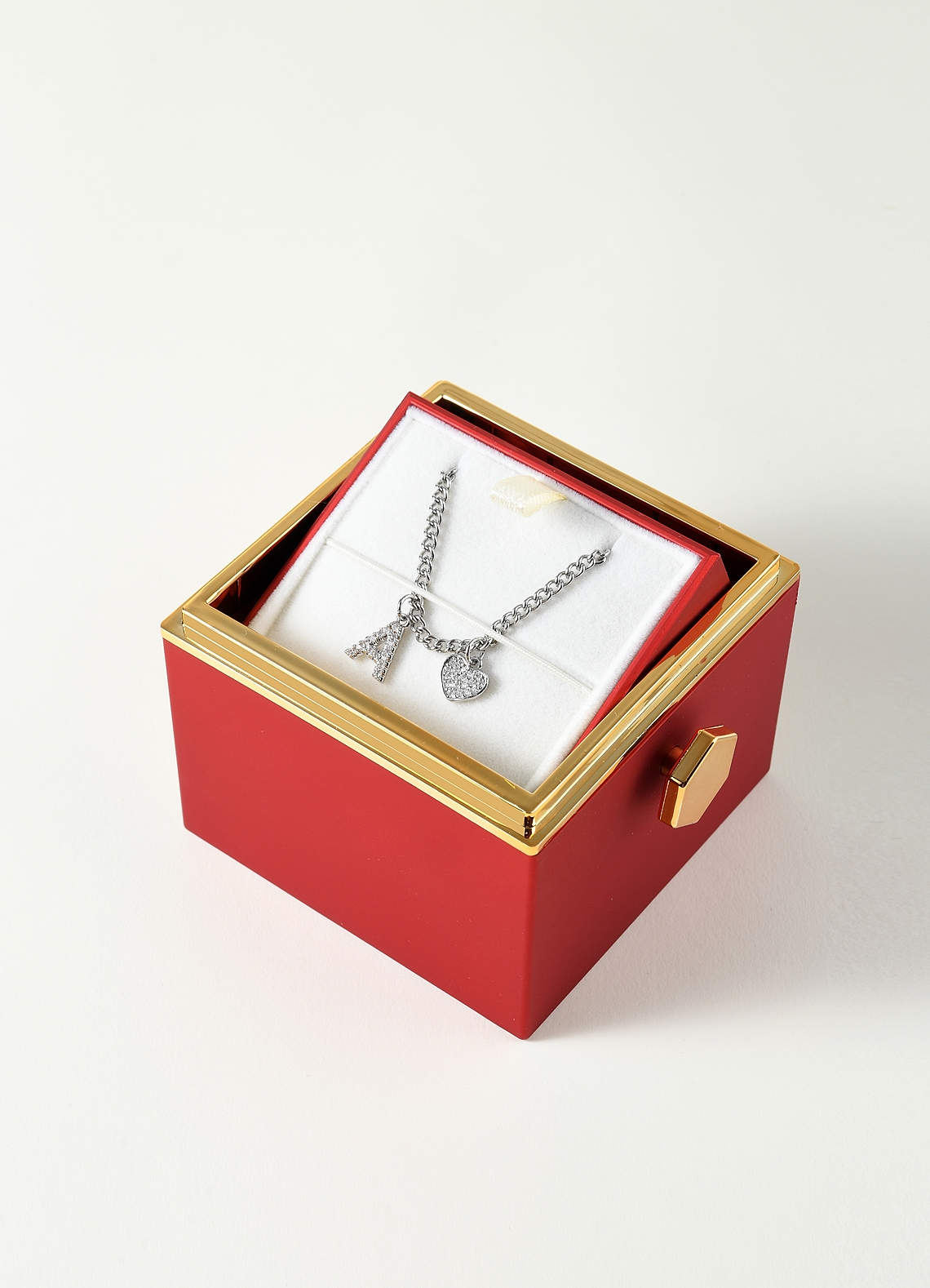 front Reversible Rose Jewelry Box