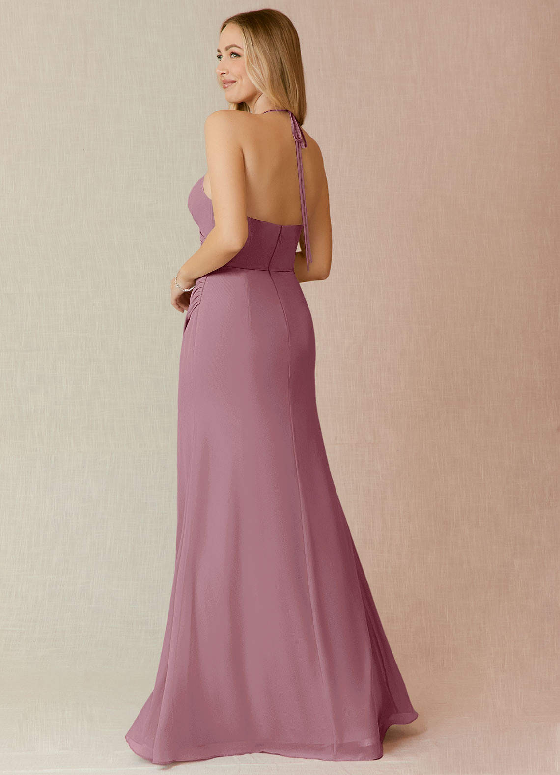 Azazie Miya Ready to Ship Vintage Mauve Bridesmaid Dresses | Azazie CA