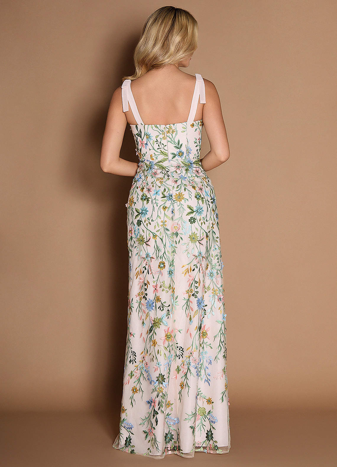 Amarie Poskipuna Pink Multi Maxi mekko image4