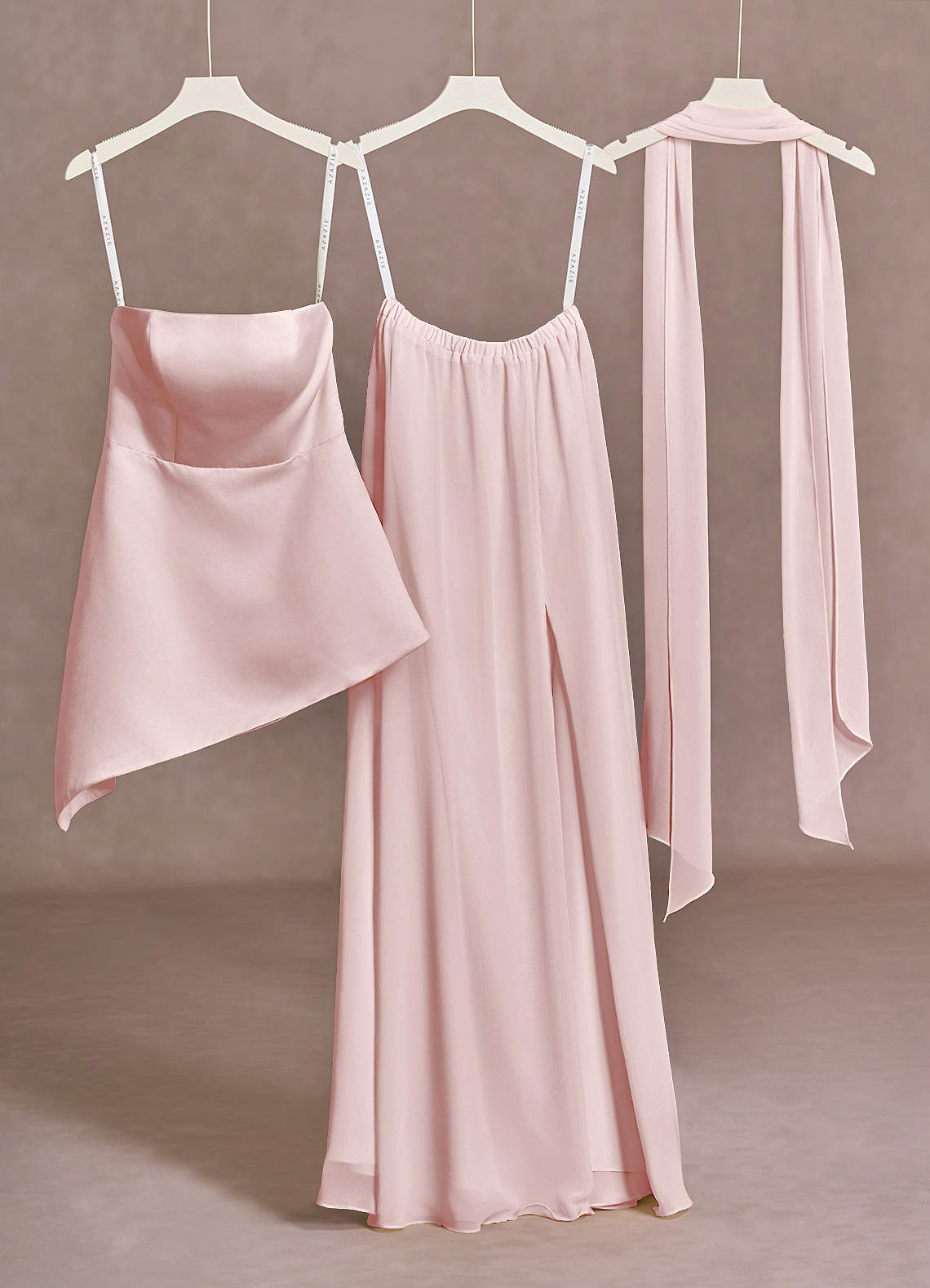 Robe Longue Rose Poudré Alma image6