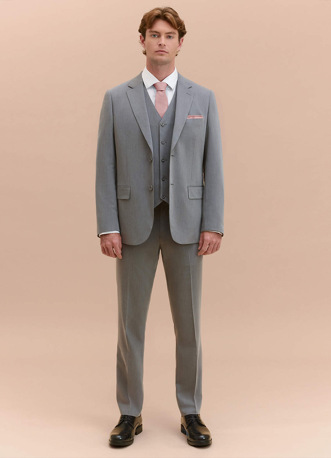 front William Grey Comfort Blend 3-piece suit