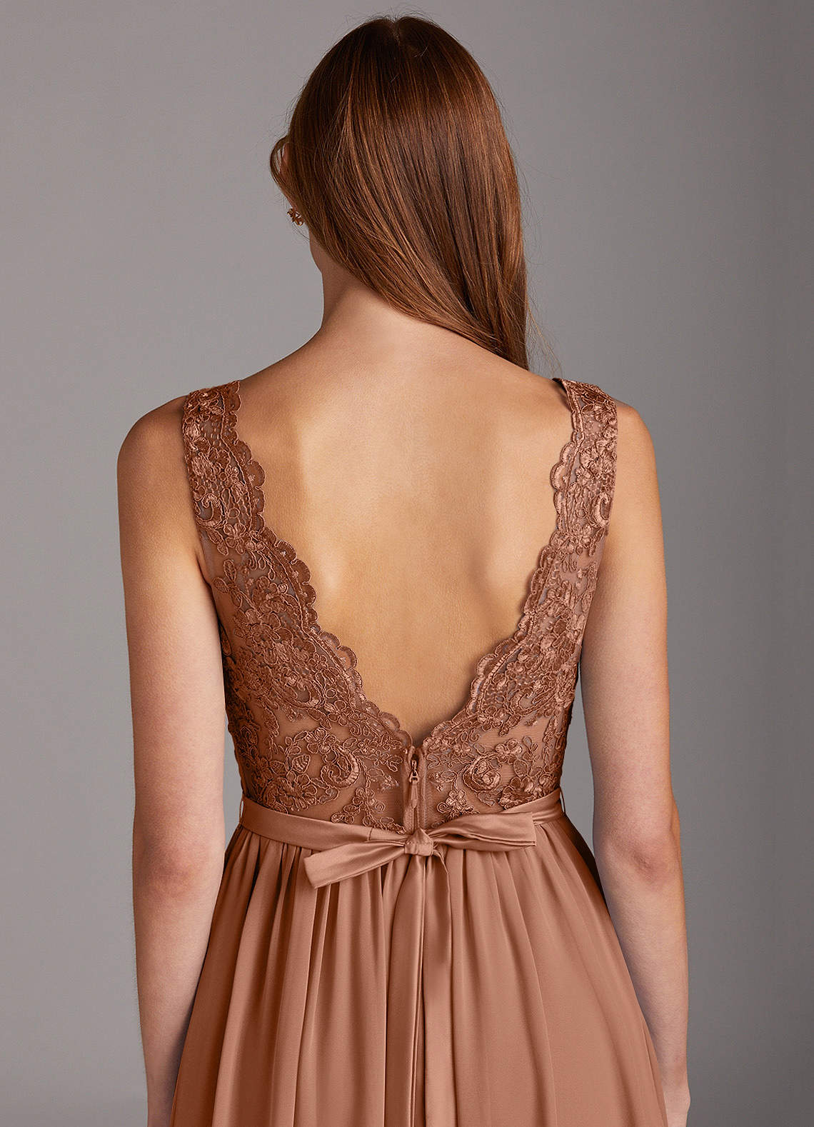 chinese dress ladies Wave Dress in bronze lace – Hildur Yeoman