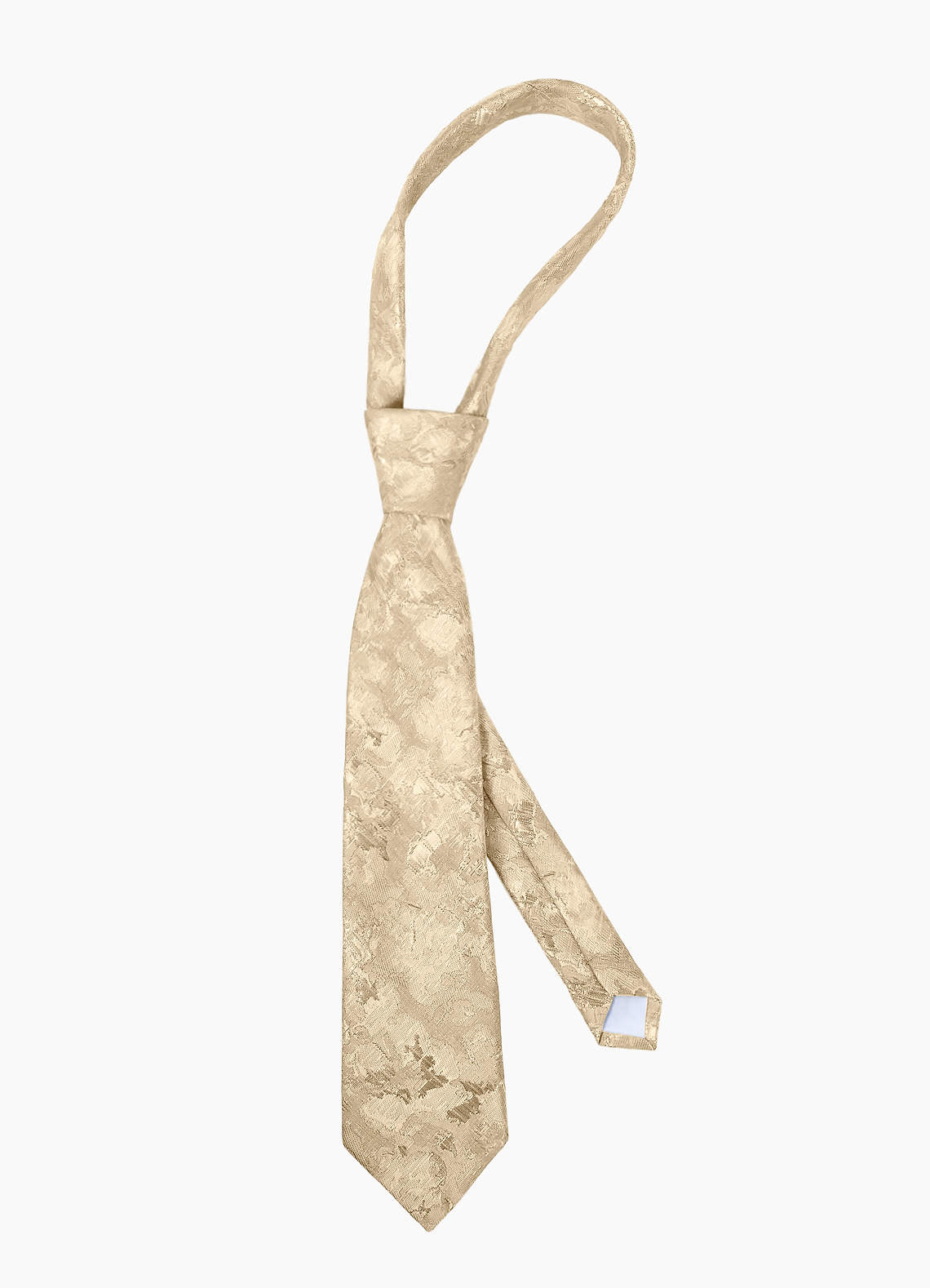 front Klassisk blommig jacquardslips med bred passform