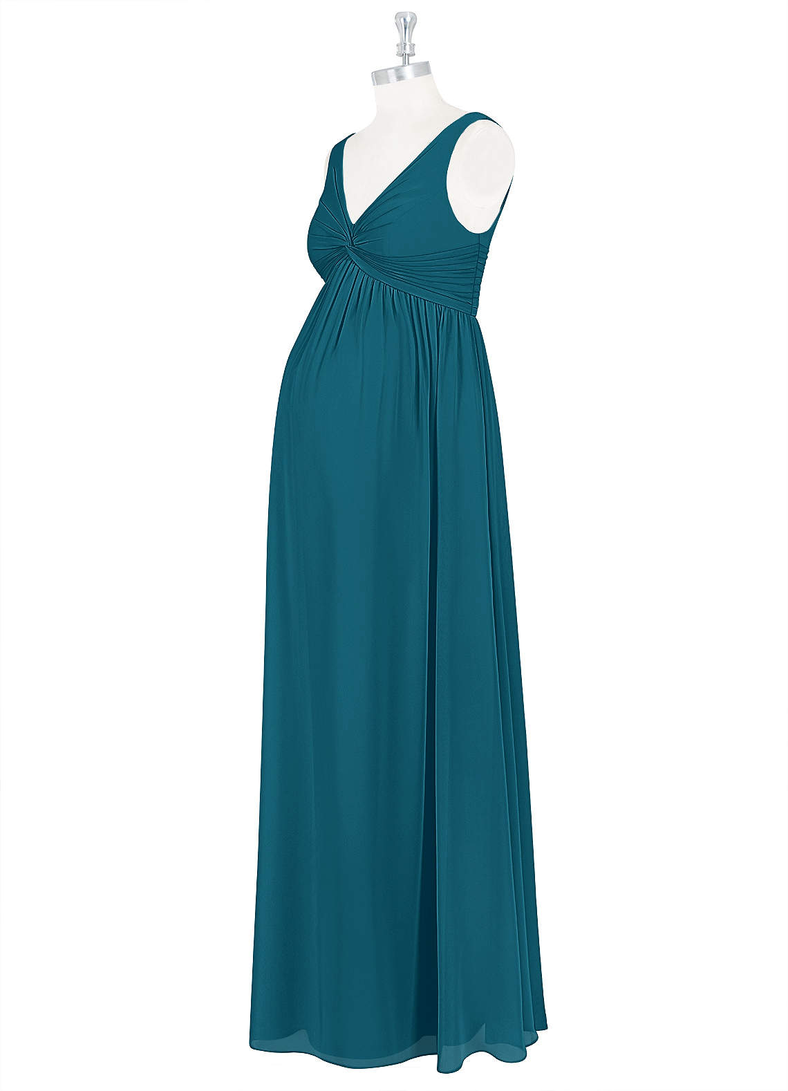 Azazie Yetta Ink Blue Maternity Bridesmaid Dresses Azazie