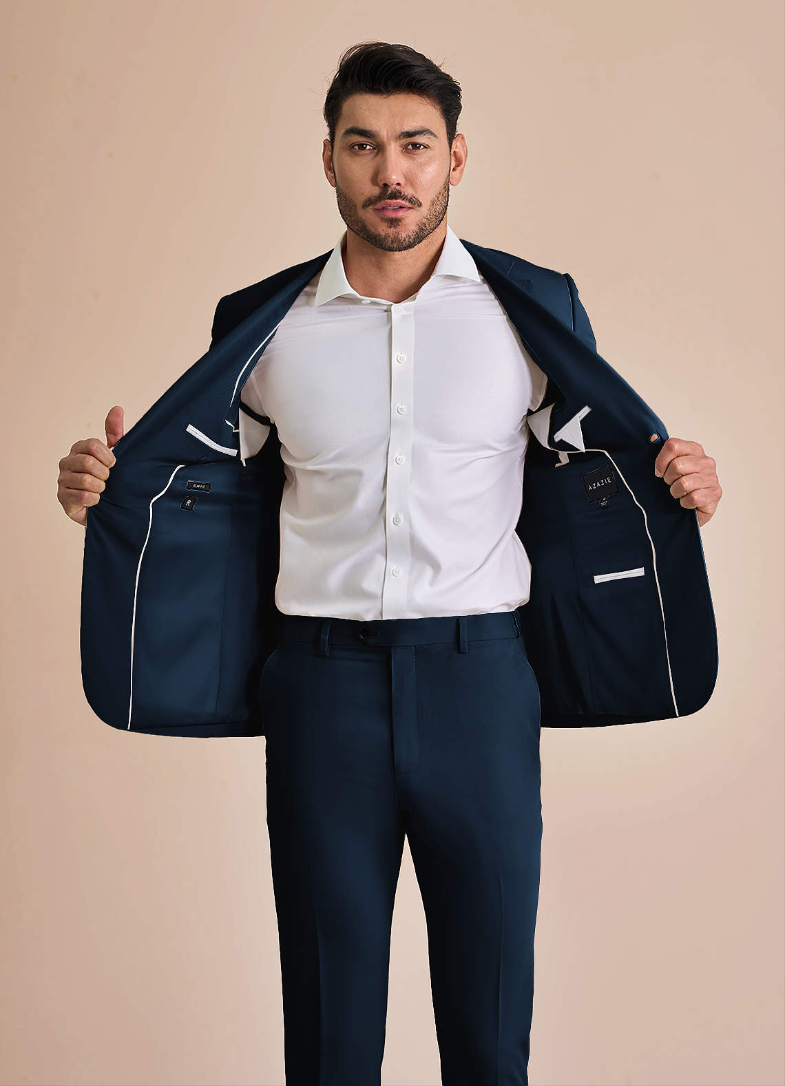 front William Azul Marino Traje