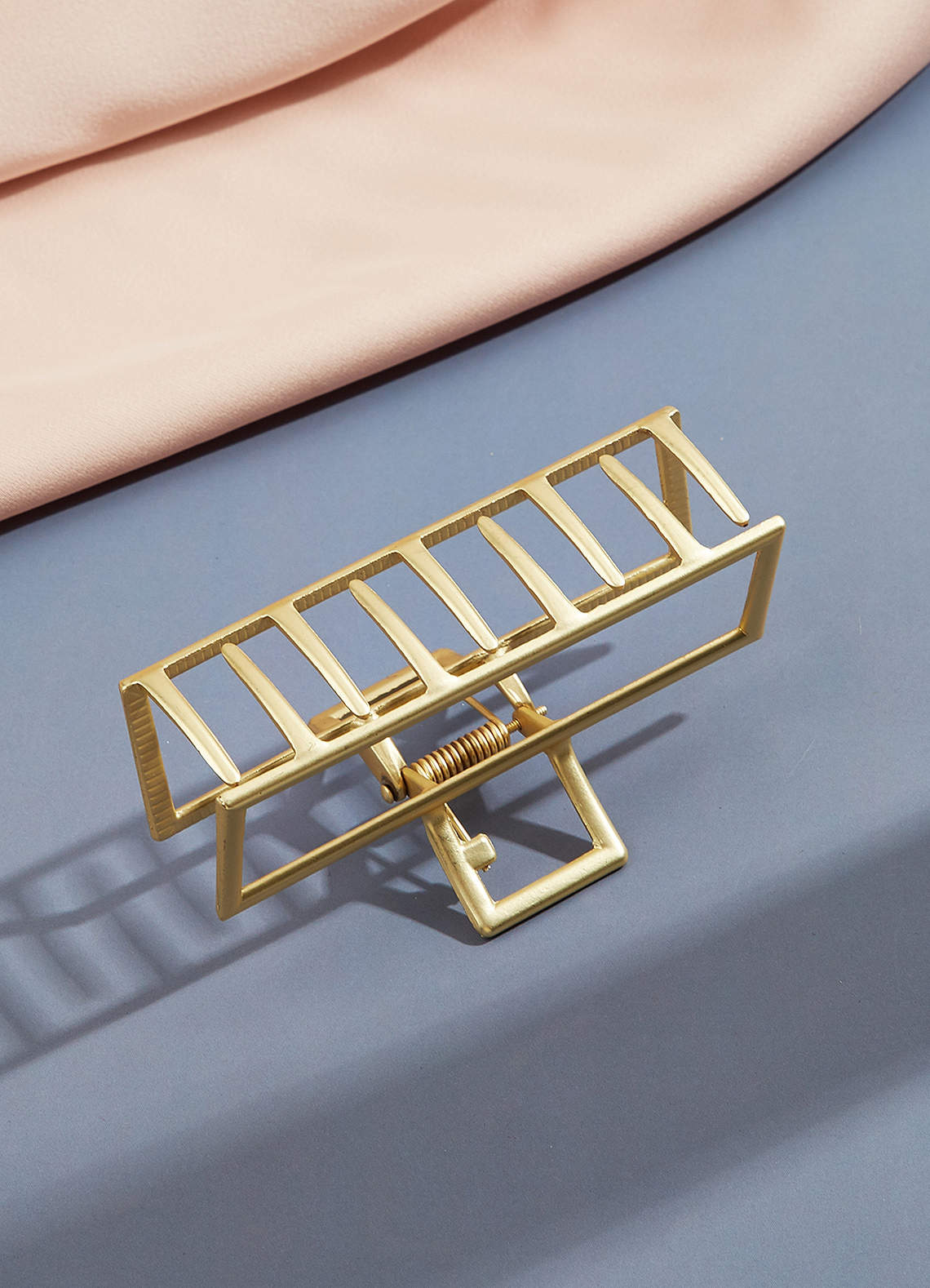 front Classic Golden Hair Clip