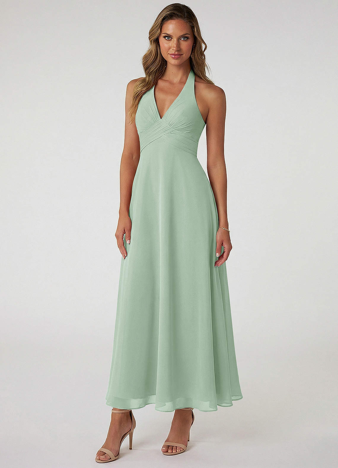 azazie agave bridesmaid dresses Azazie | Just add pampas and mix and match Agave with Dark Green bridesmaid dress styles for a picture perfect moment! Tap link in bio to shop