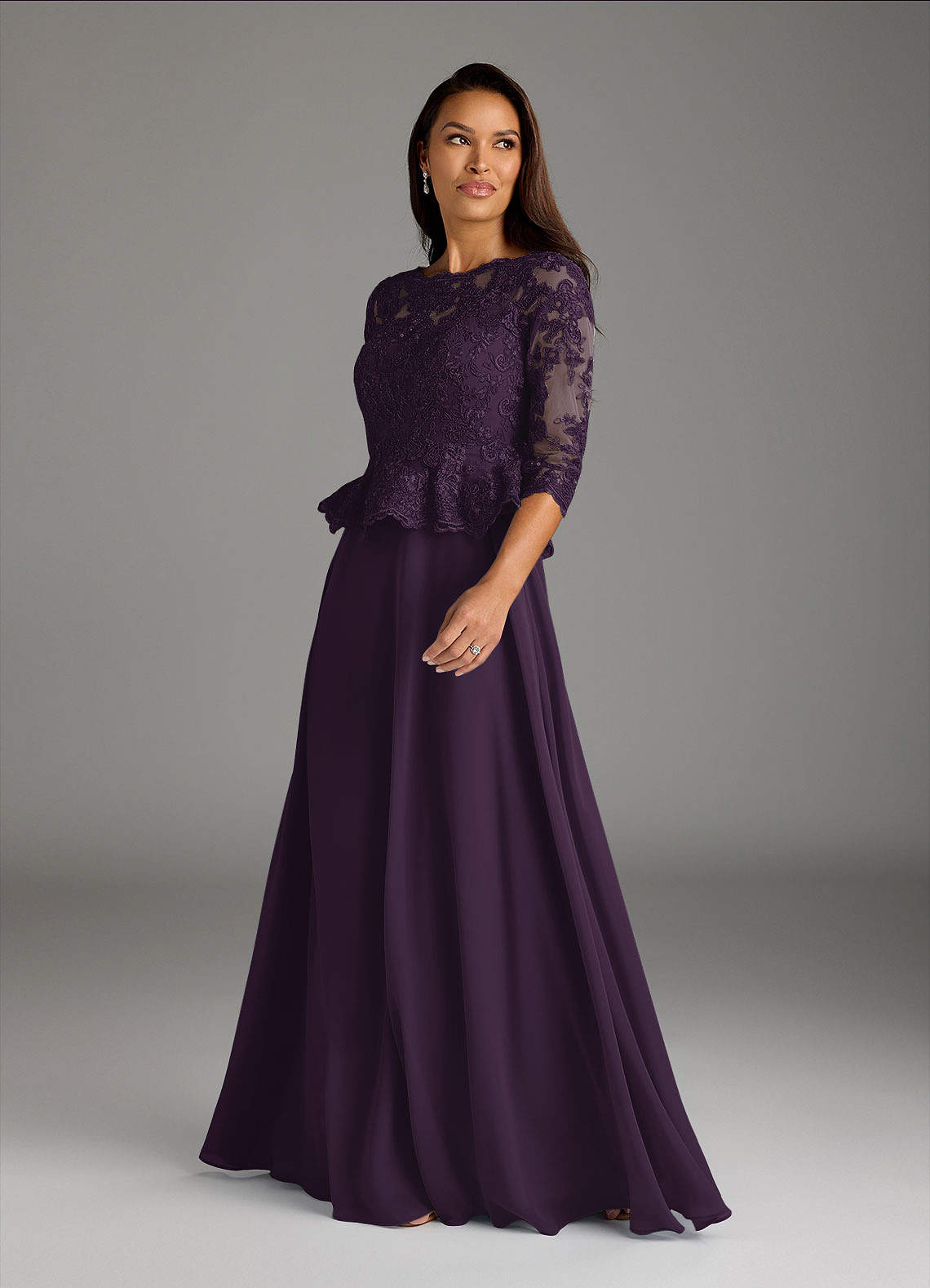 sequin chiffon bridesmaid dress B193005 Long Sweetheart Neckline Sequin & Poly Chiffon Bridesmaid Dress