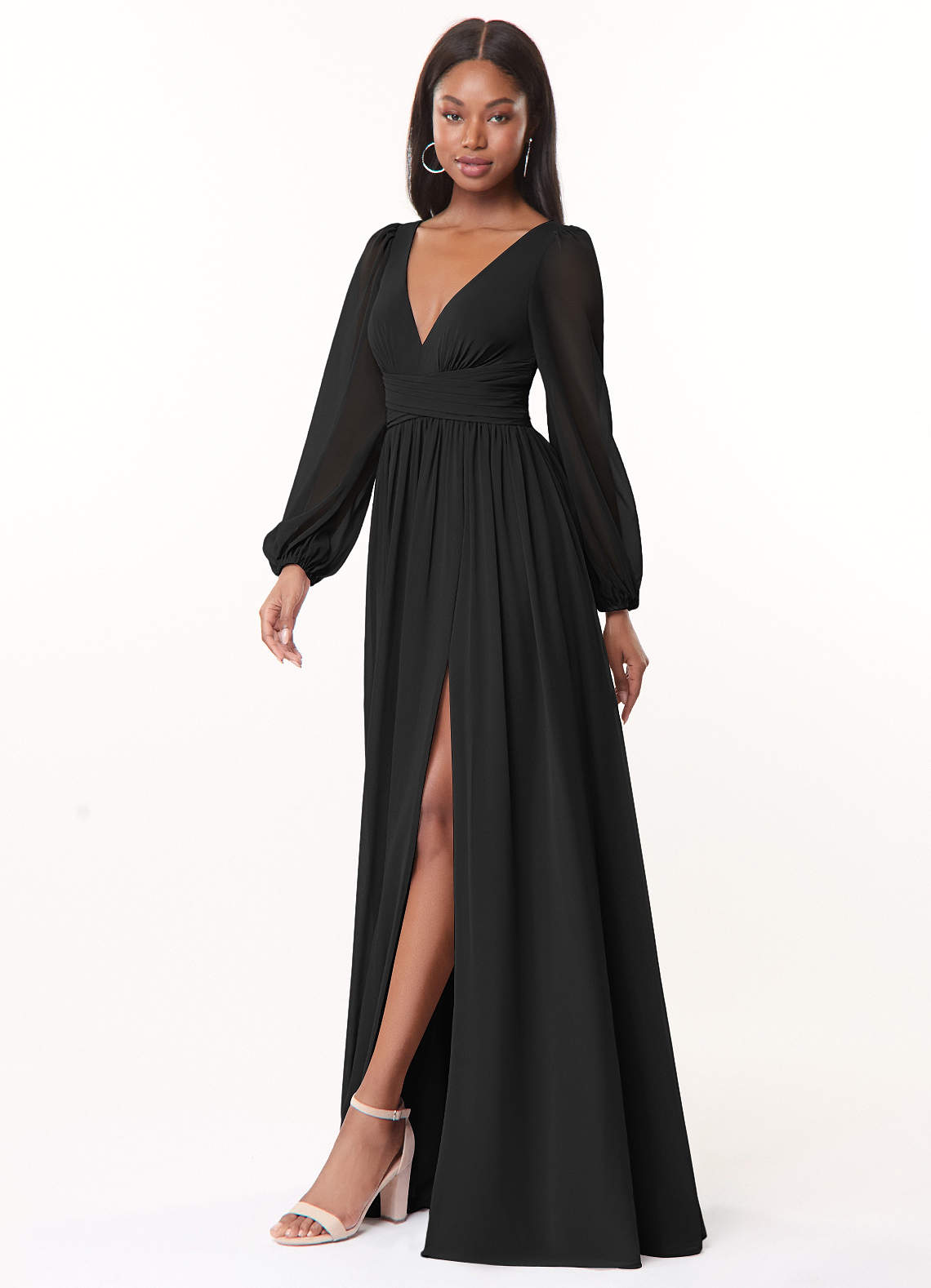 Azazie Norah Black Bridesmaid Dresses Azazie