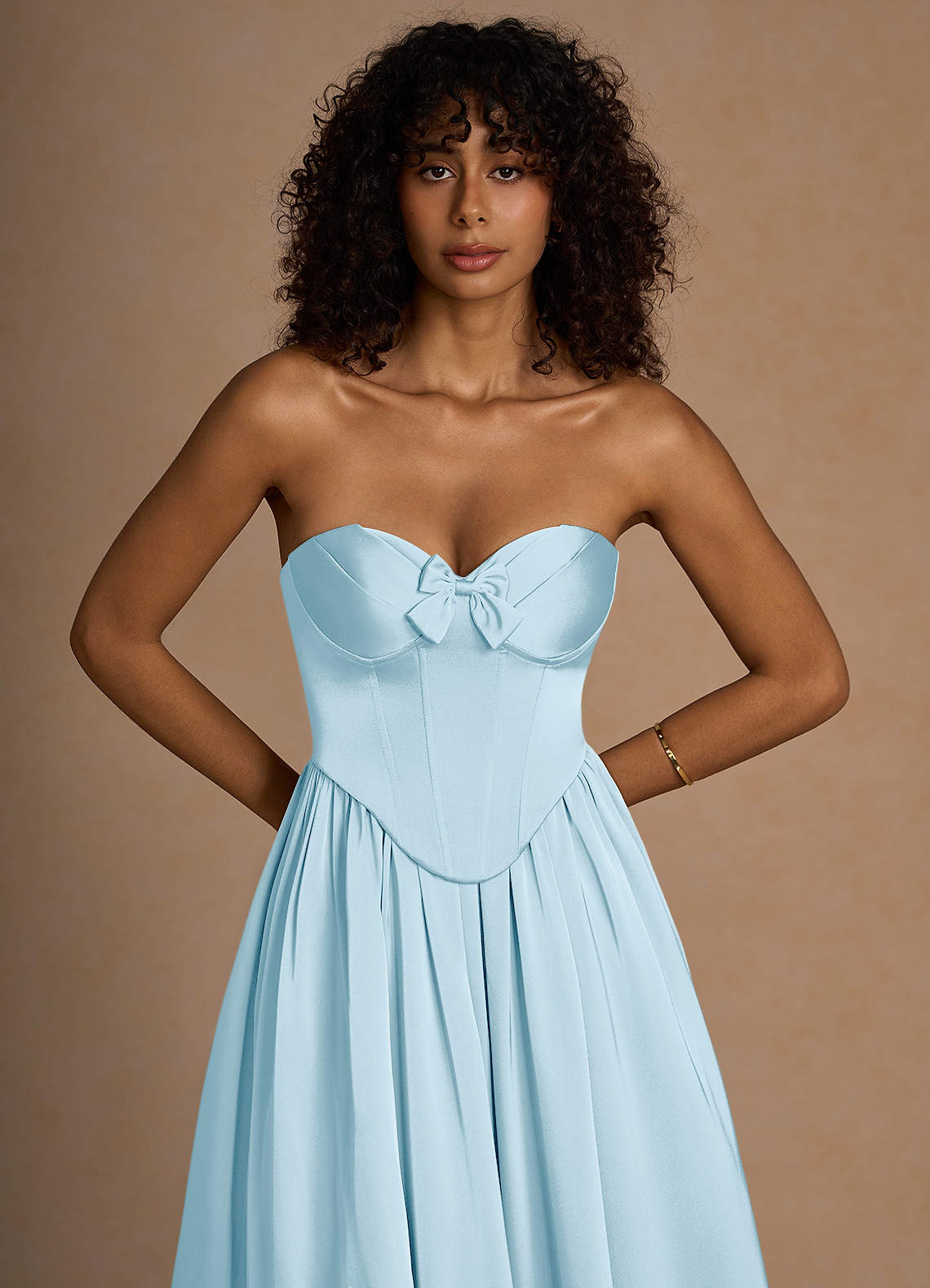 Eloise Cream Maxi Dress Ready to Ship | Azazie