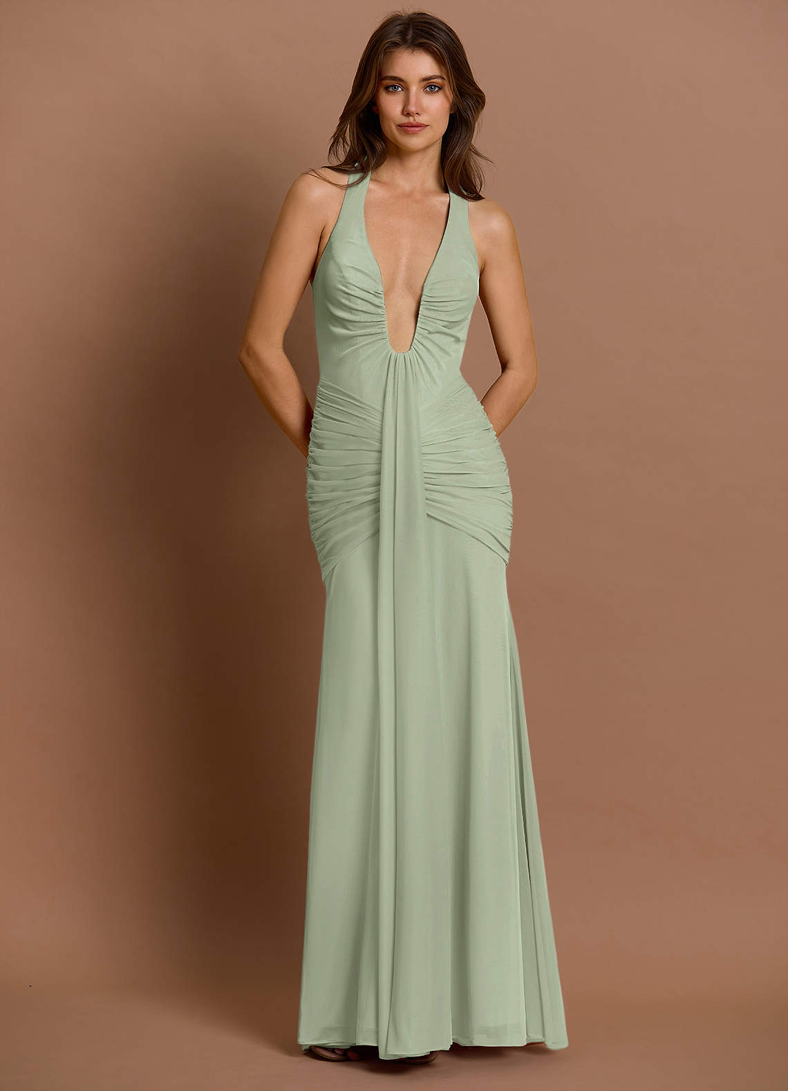 Erin Dusty Sage Maxi Dress image1