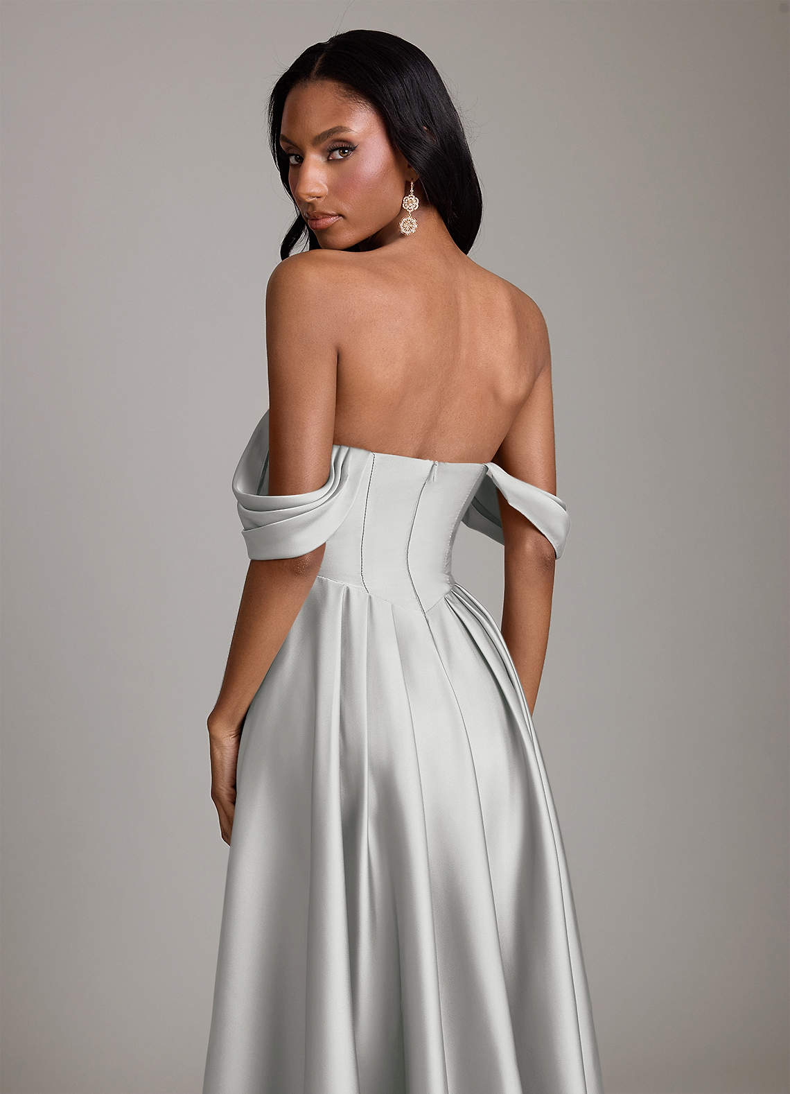 knee length chiffon dress Knee Length Chiffon Wholesale Wedding Guest Dresses With Long Sleeves