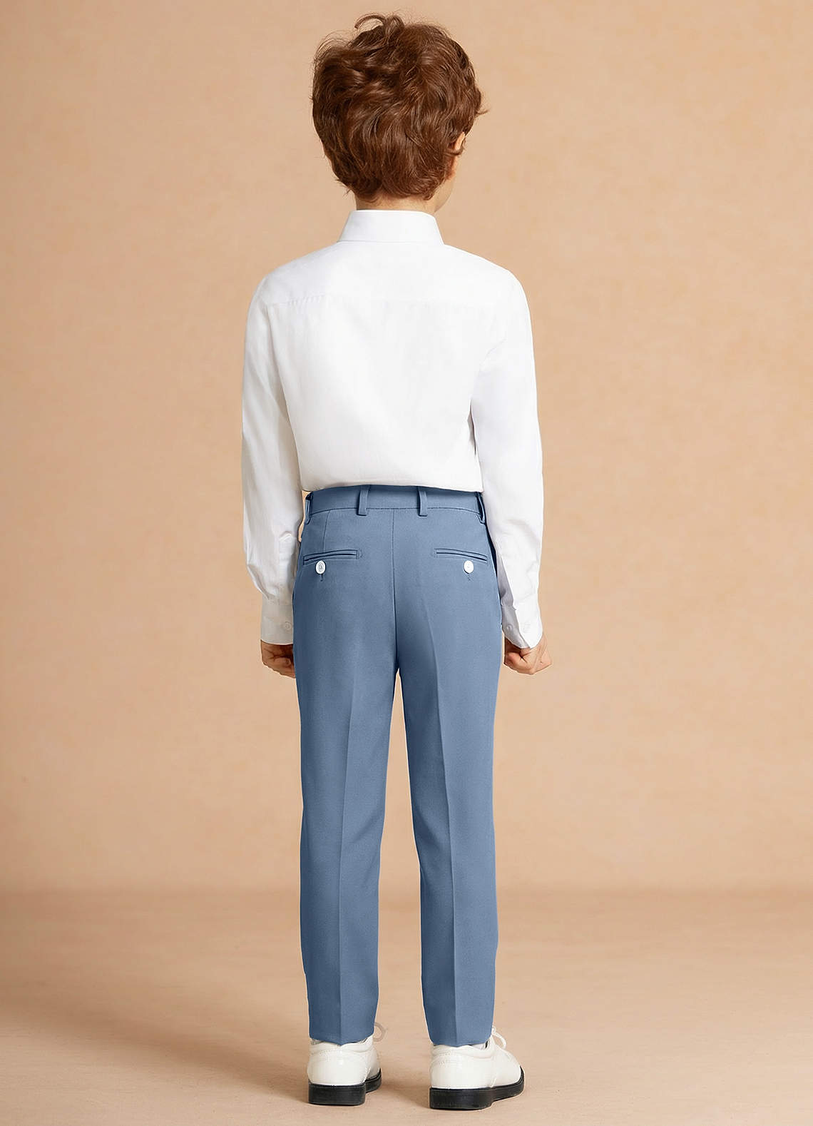 front Finn 더스티 블루 남자아이 바지