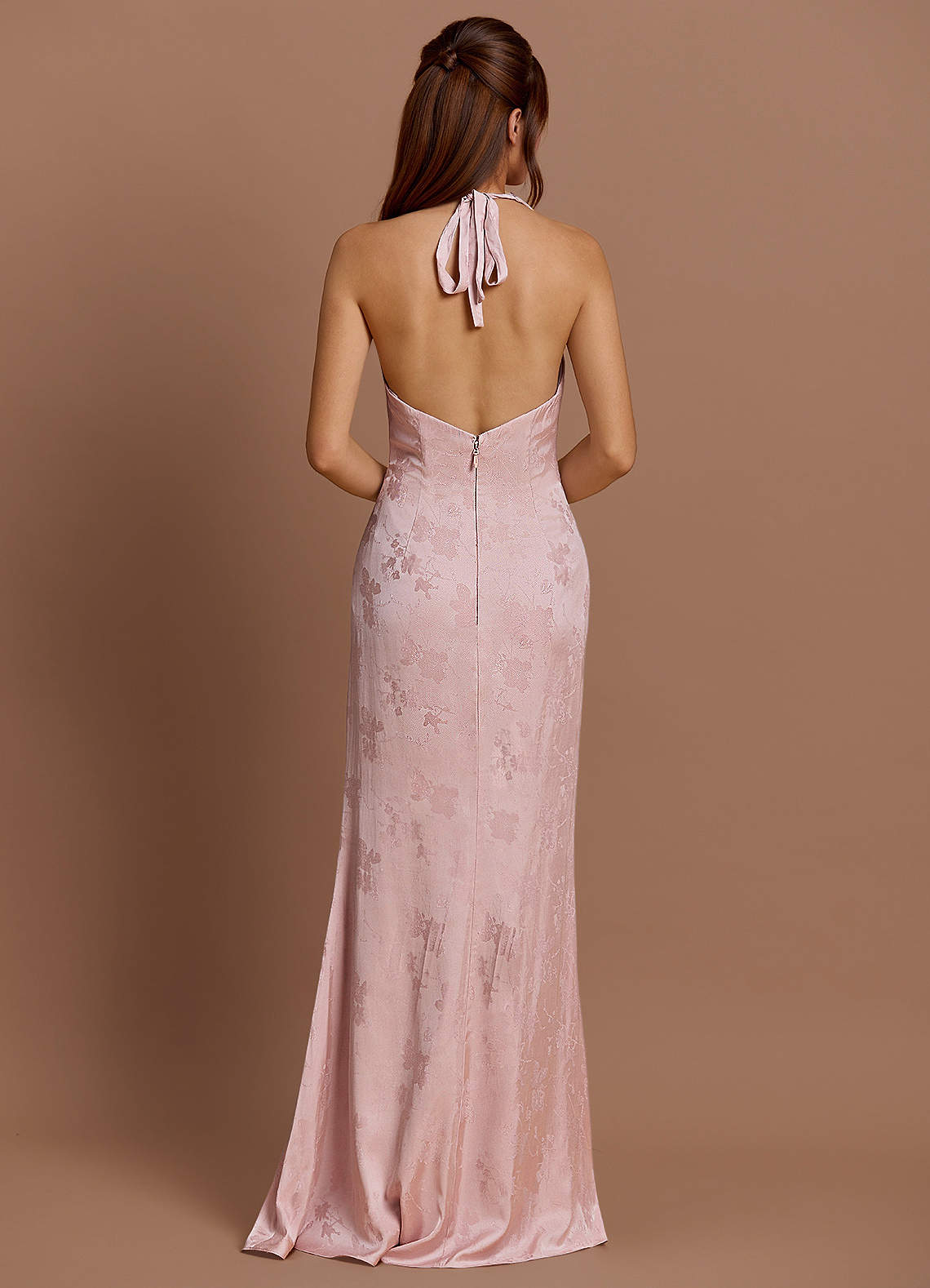 Ilaria Soft Pink Maxi Dress | Azazie
