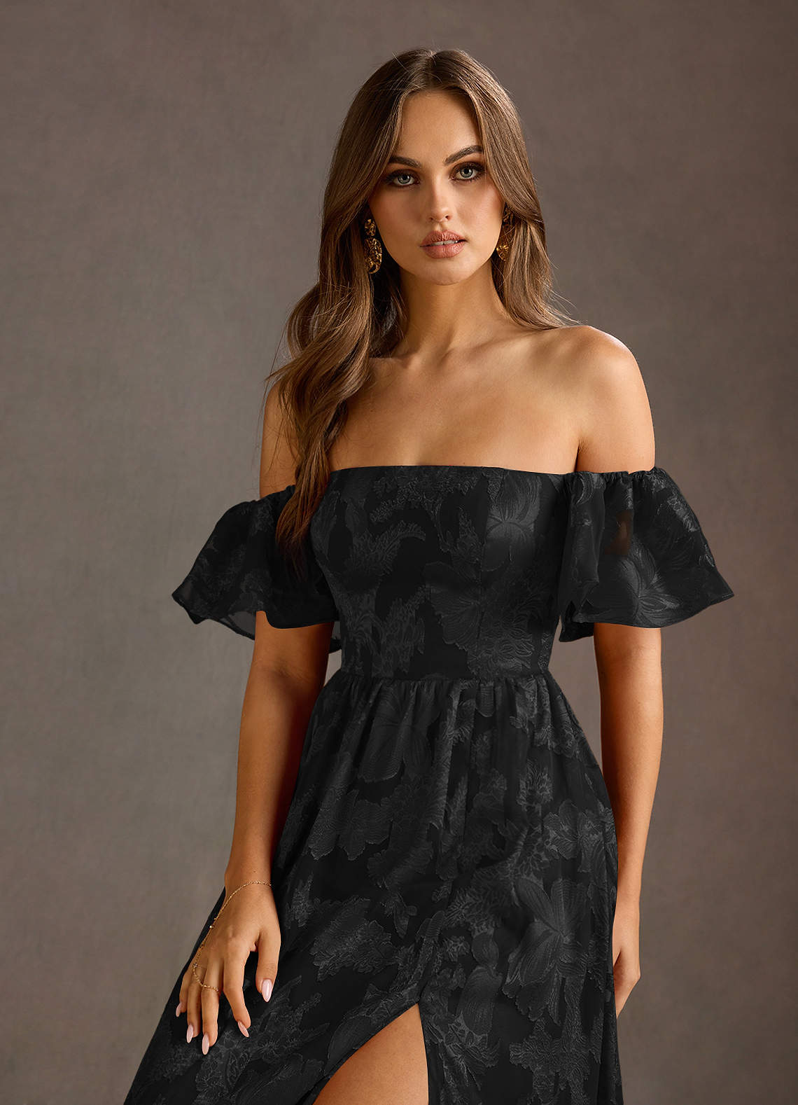 Victoria Black Maxi Dress image3