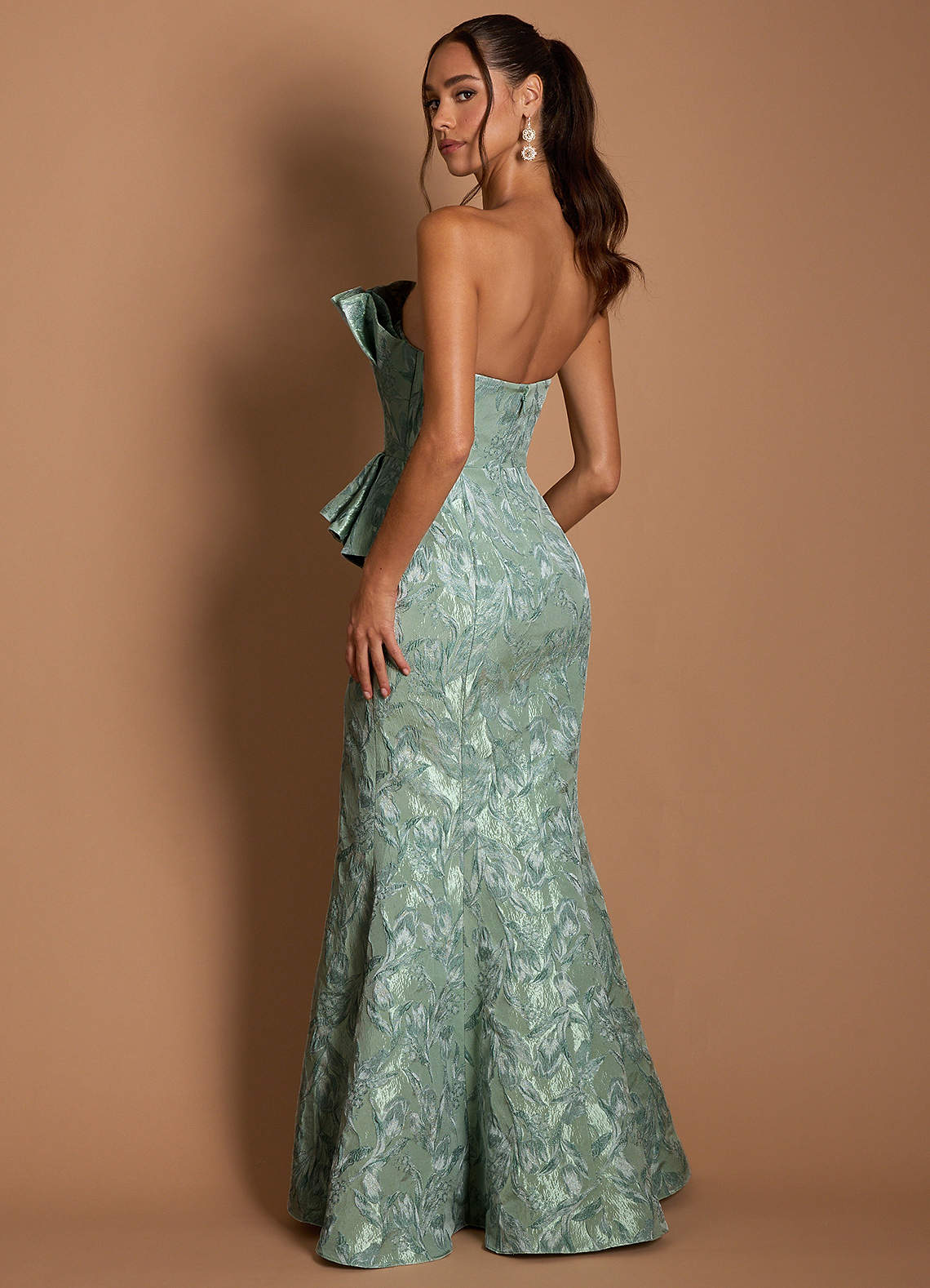 suknia Srebrna Szałwia Maxi Justine image6