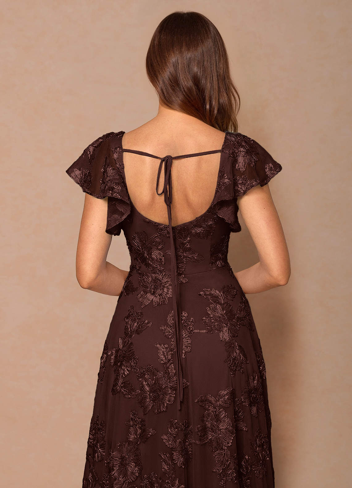 Talia Coco Midi Dress | Azazie